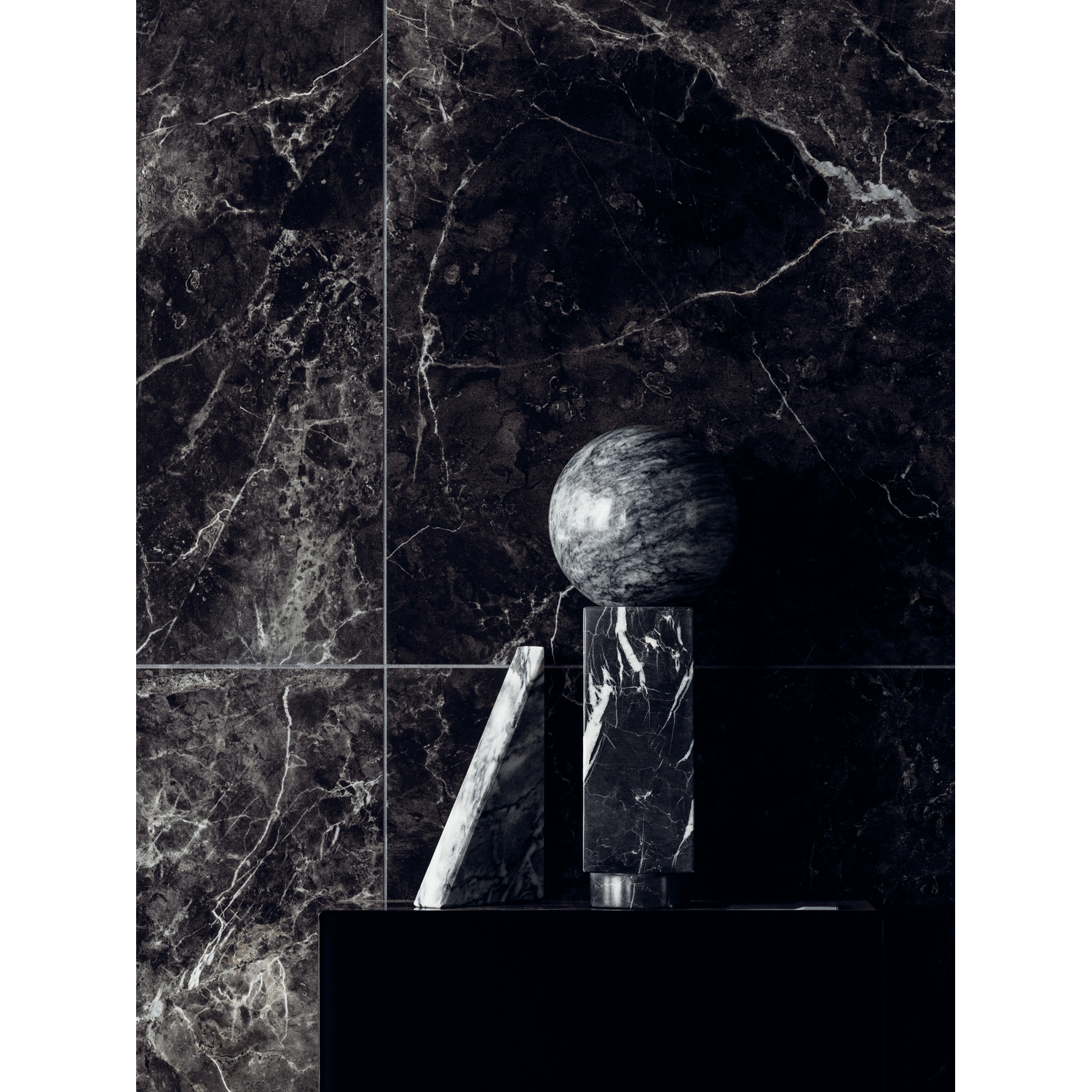 Langfoss Gardinskena 90x7x1,5 Svart Matt B: 900 mm, Mattsvart