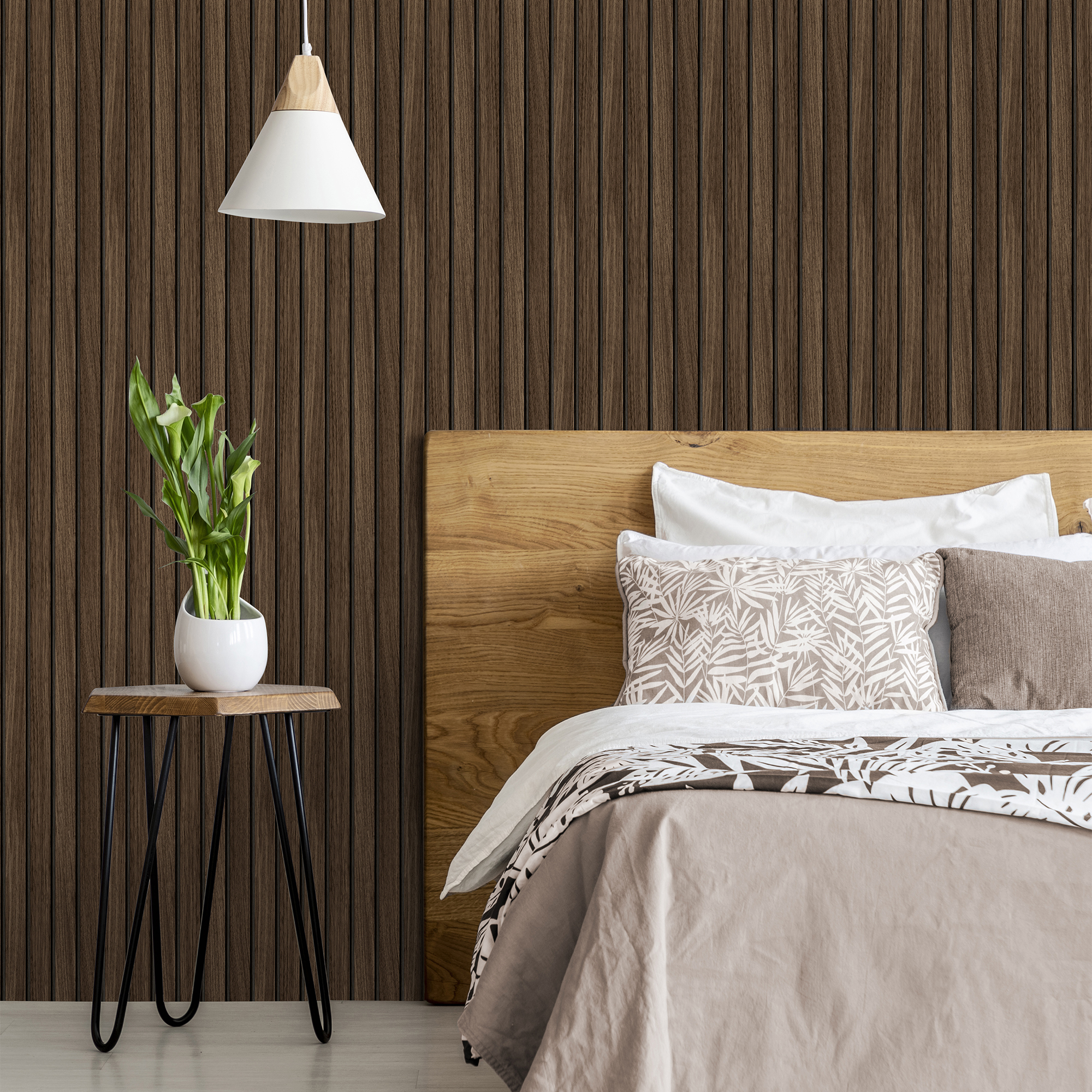 Tapet Easy Decor Trä Strokes Brun 121107