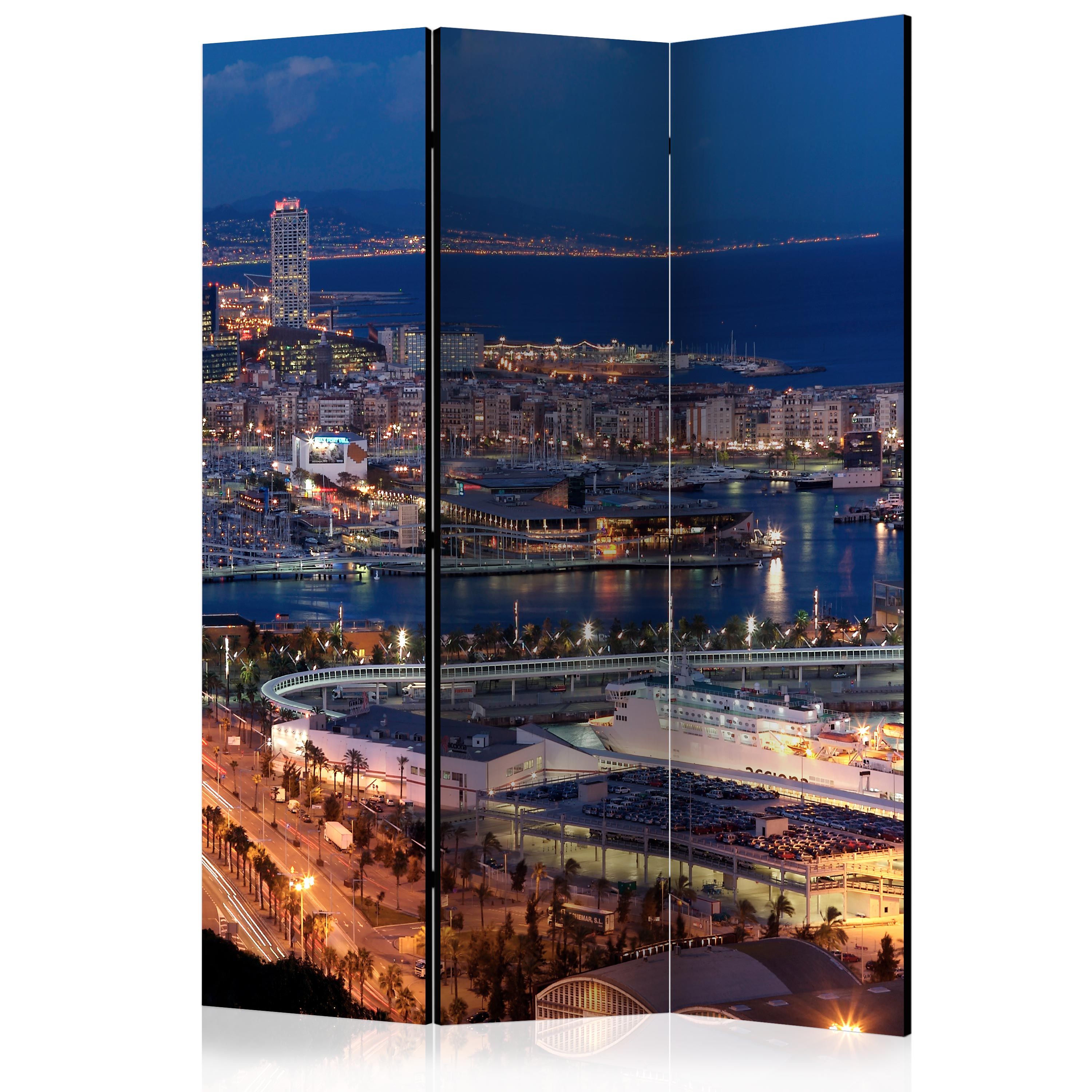 Rumsavdelare Arkiio Illuminated Barcelona 135x172 cm