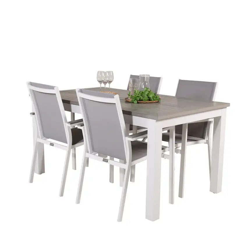 Matgrupp Venture Home Aleyna 152/210 med 4 Pincy Stolar