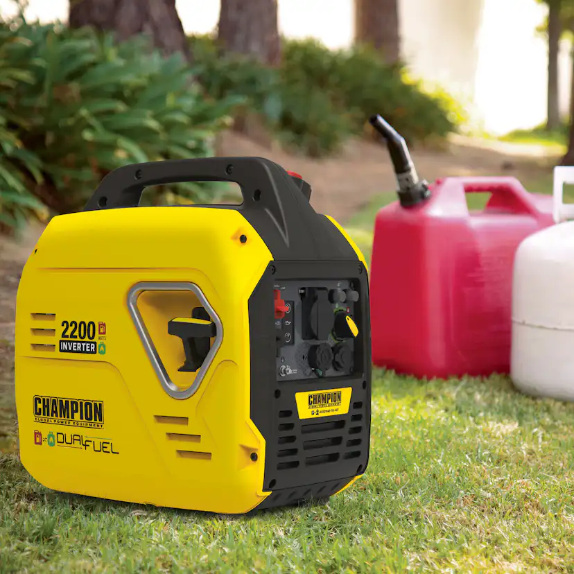 Inverterelverk Champion Generators Dual-Fuel - The Mighty Atom