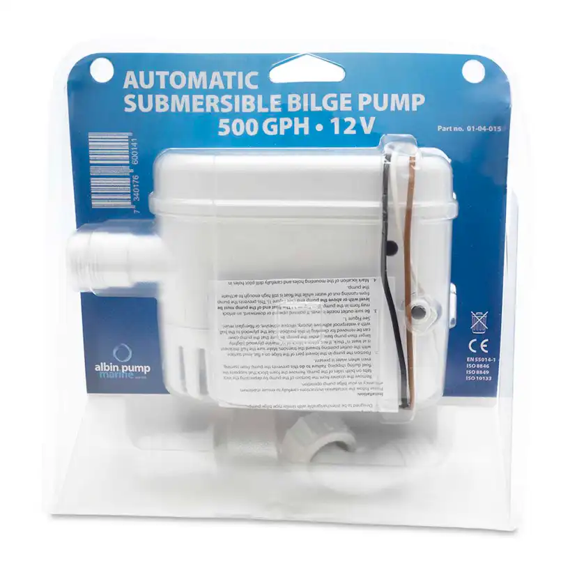 Länspump Albin Group Marine Automatisk 500 GPH 12V