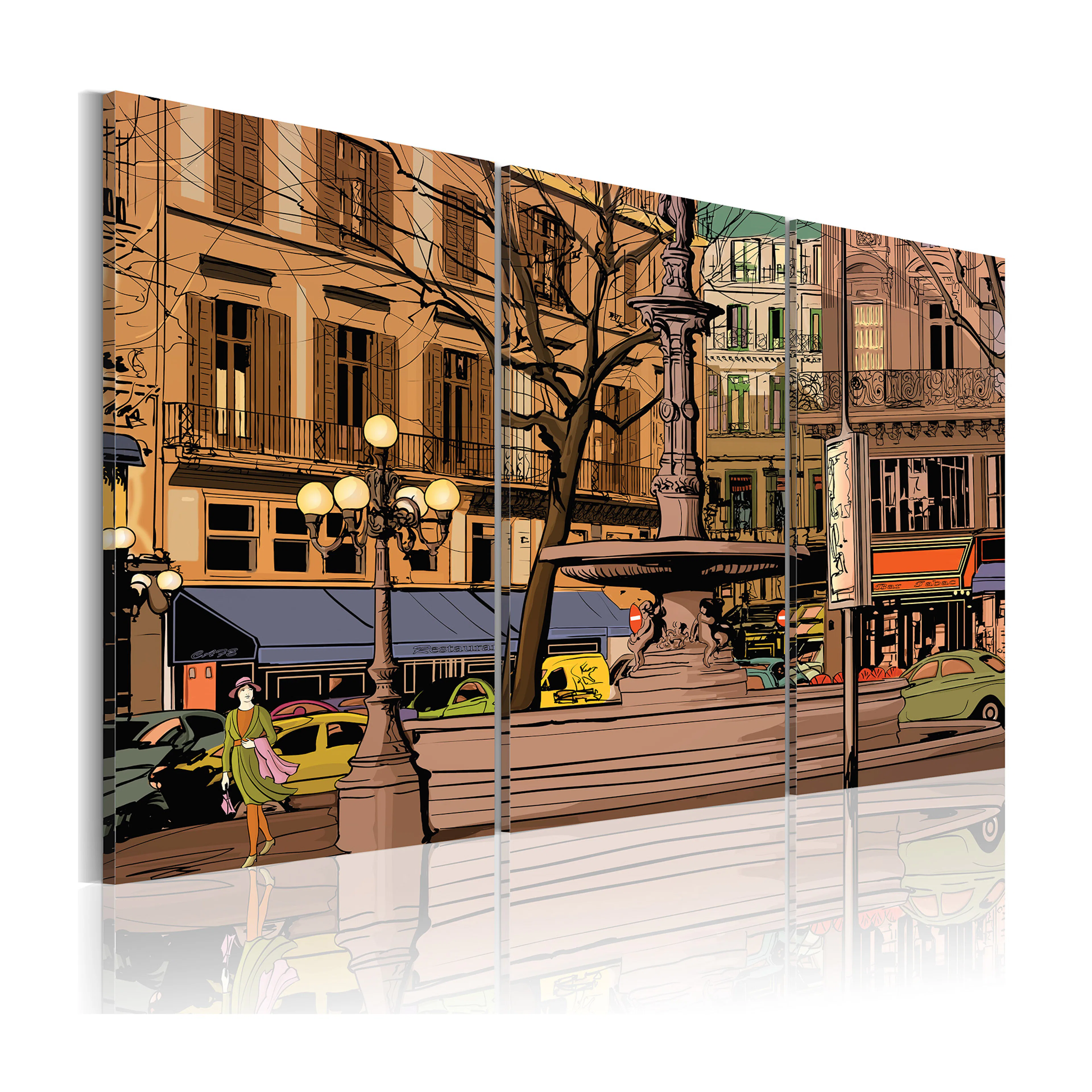 Tavla Arkiio Lugn Kväll I Paris