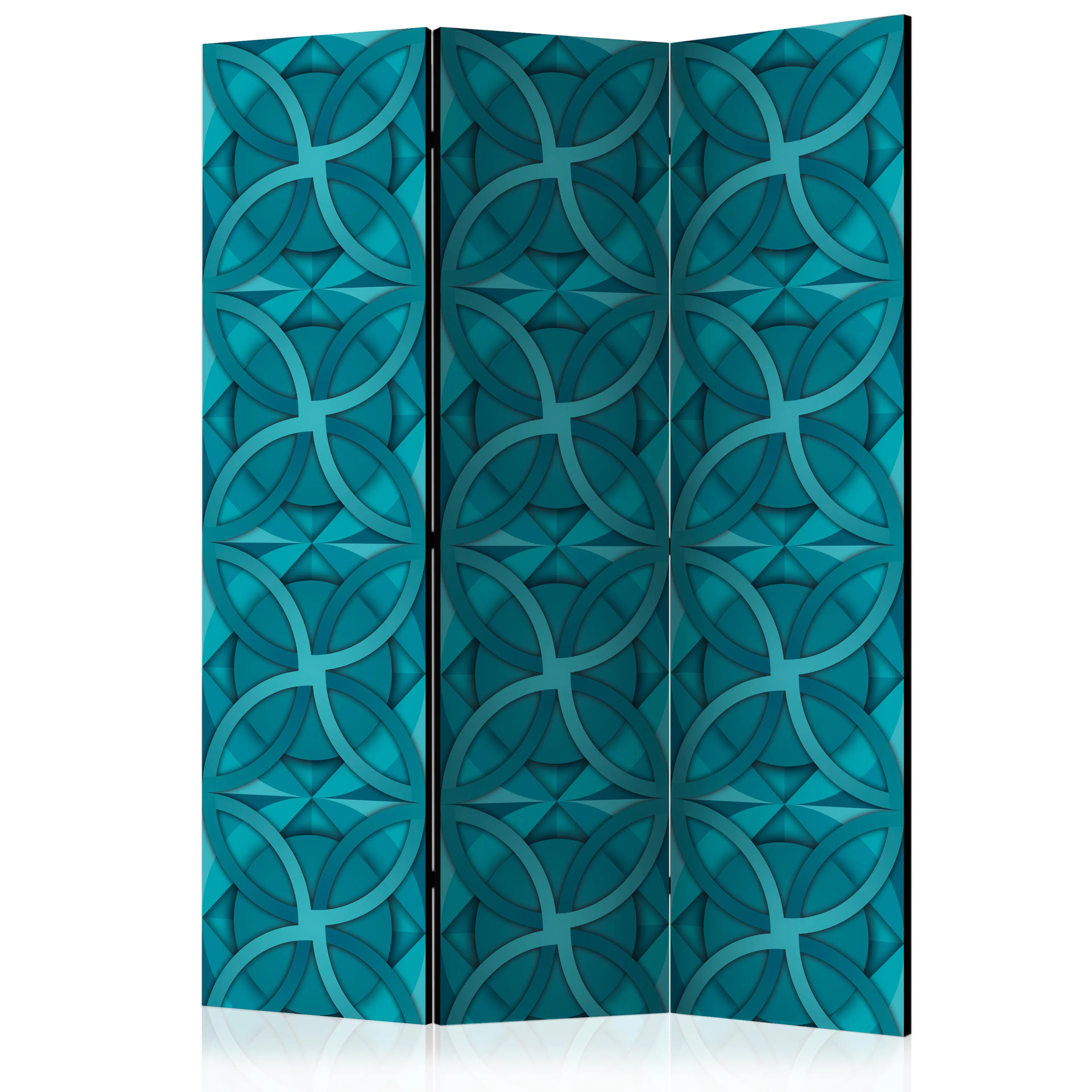 Rumsavdelare Arkiio Geometric Turquoise 135x172 cm