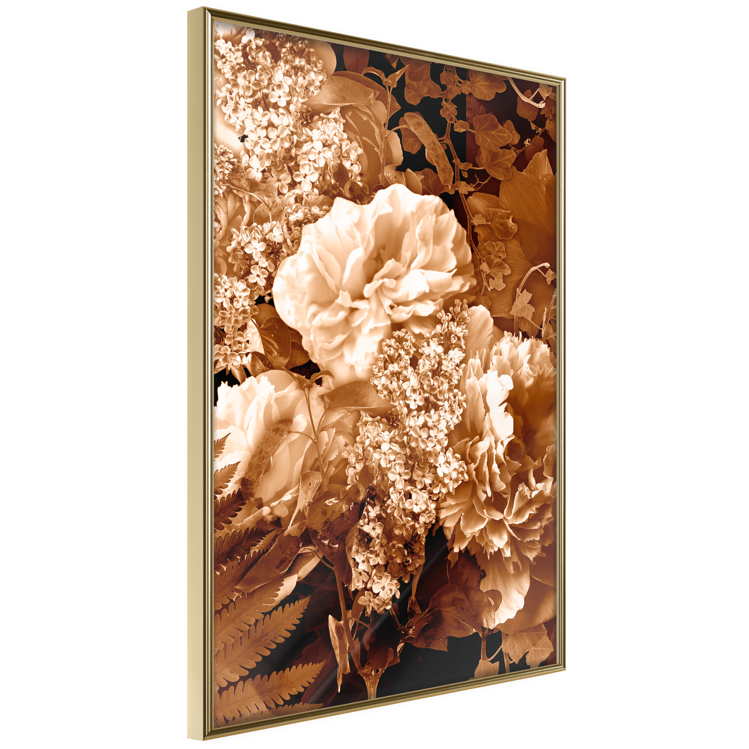 Affisch - End of August [Poster] 30x45 Guld ram, 30x45 cm