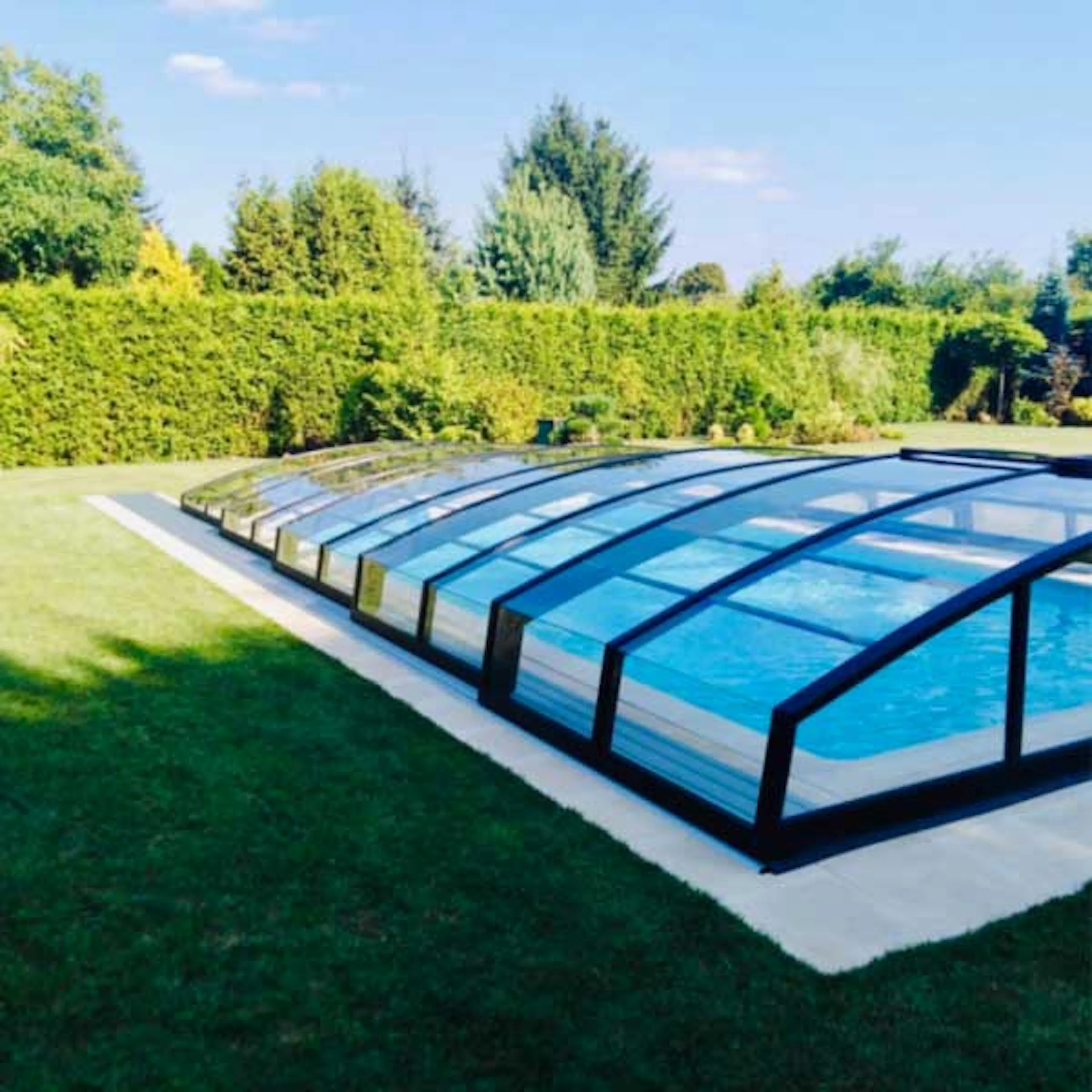 Pooltak Nordenspa Lowline 3,50 x 6,47 Kanalplast
