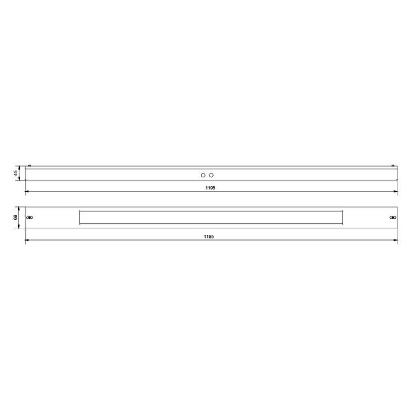 Bänkarmatur SG ARMATUREN Namsen 1200 3K