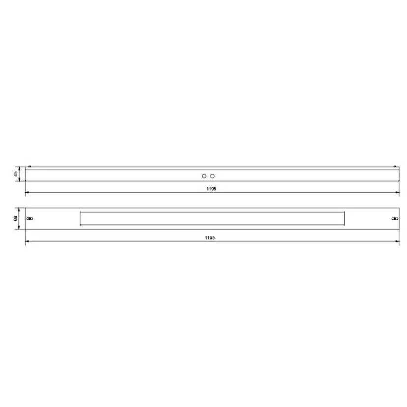Bänkarmatur SG ARMATUREN Namsen 1200 3K