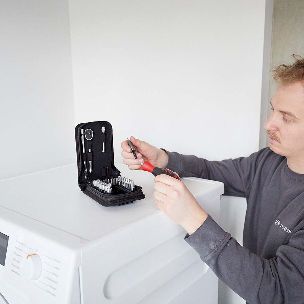 Hyls/Bitsats Wiha 1/4 tum 40-Delar