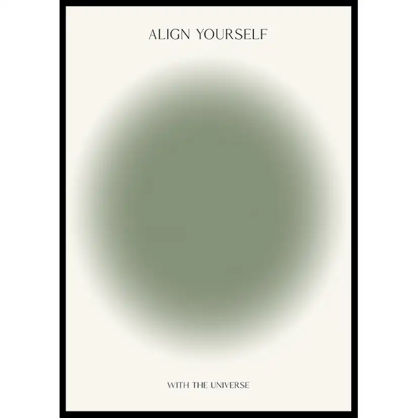 Poster Gallerix Aura Energy Align