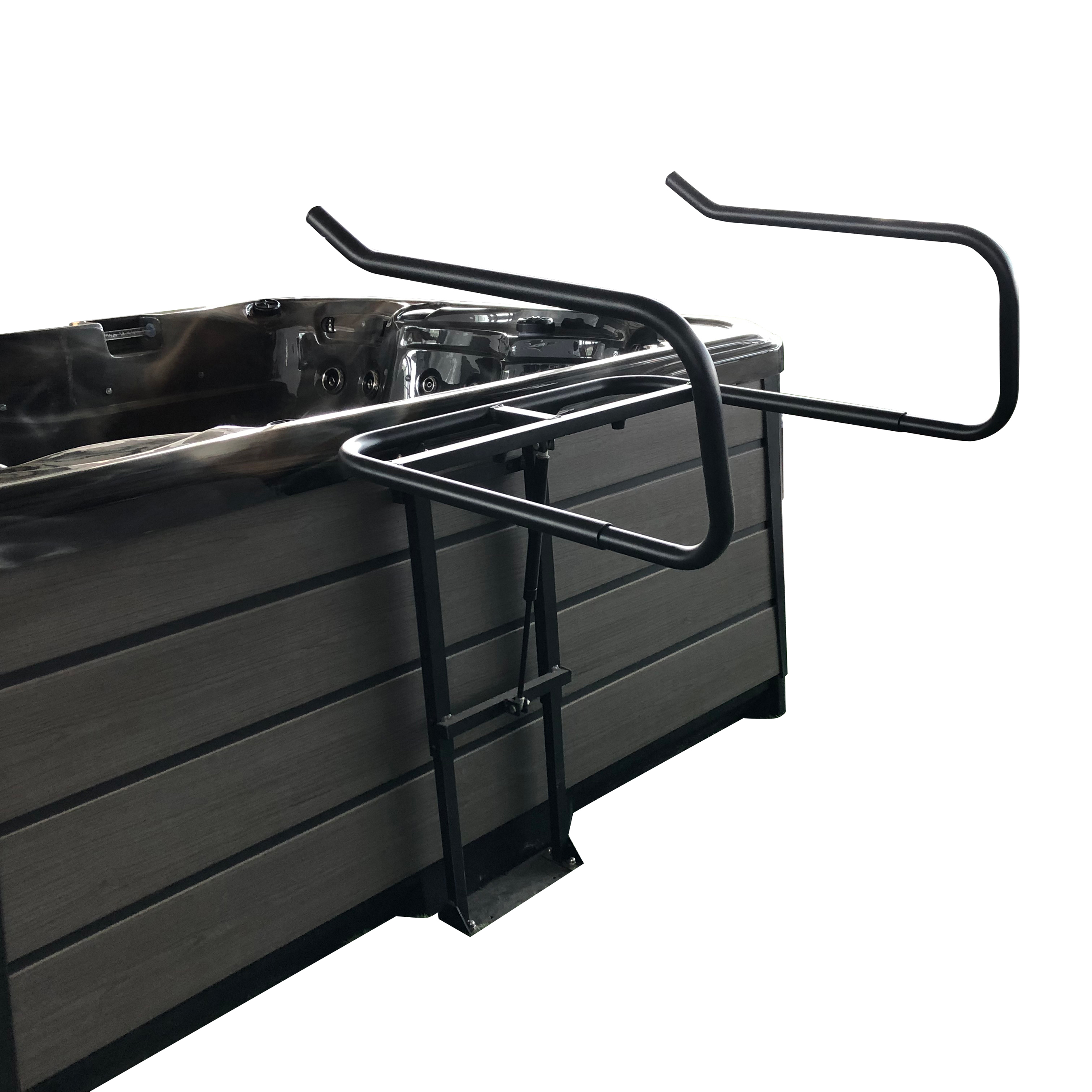 Locklyftare Landskap Eco Svart till Spabadslock