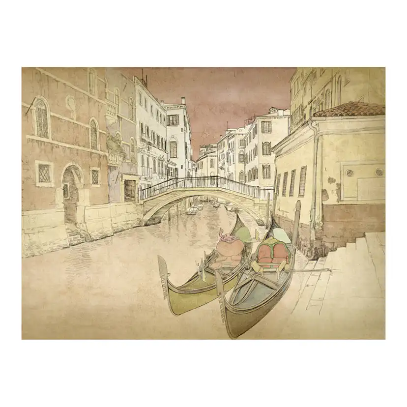 Fototapet Arkiio Gondolas In Venice