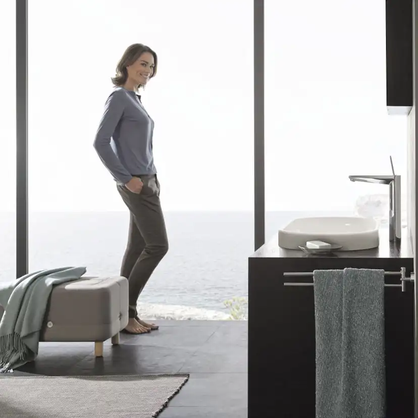 Tvättställsblandare Grohe Eurodisc Joy Xl-size Med Lyftventi Krom