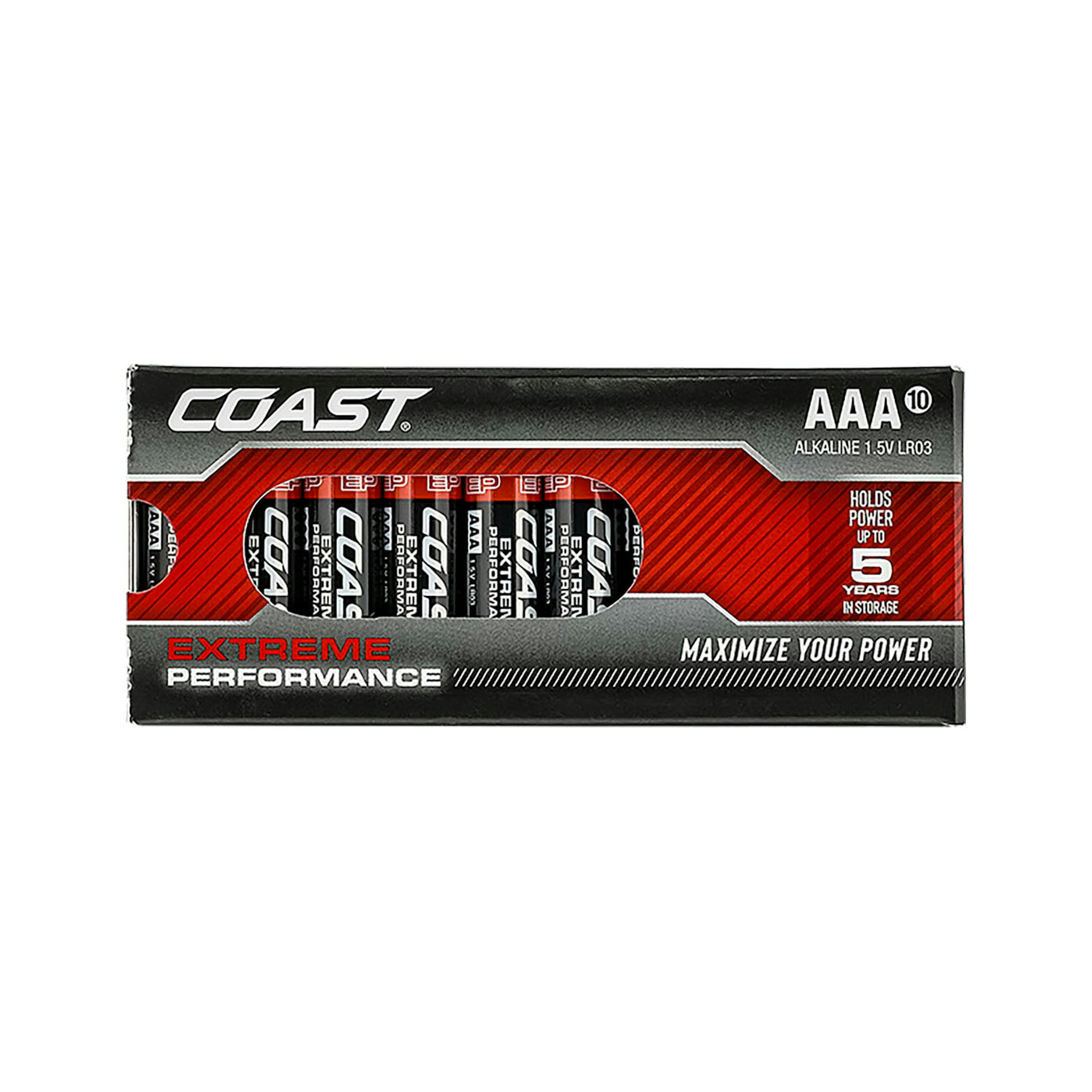 Batteri Coast AAA 10-Pack