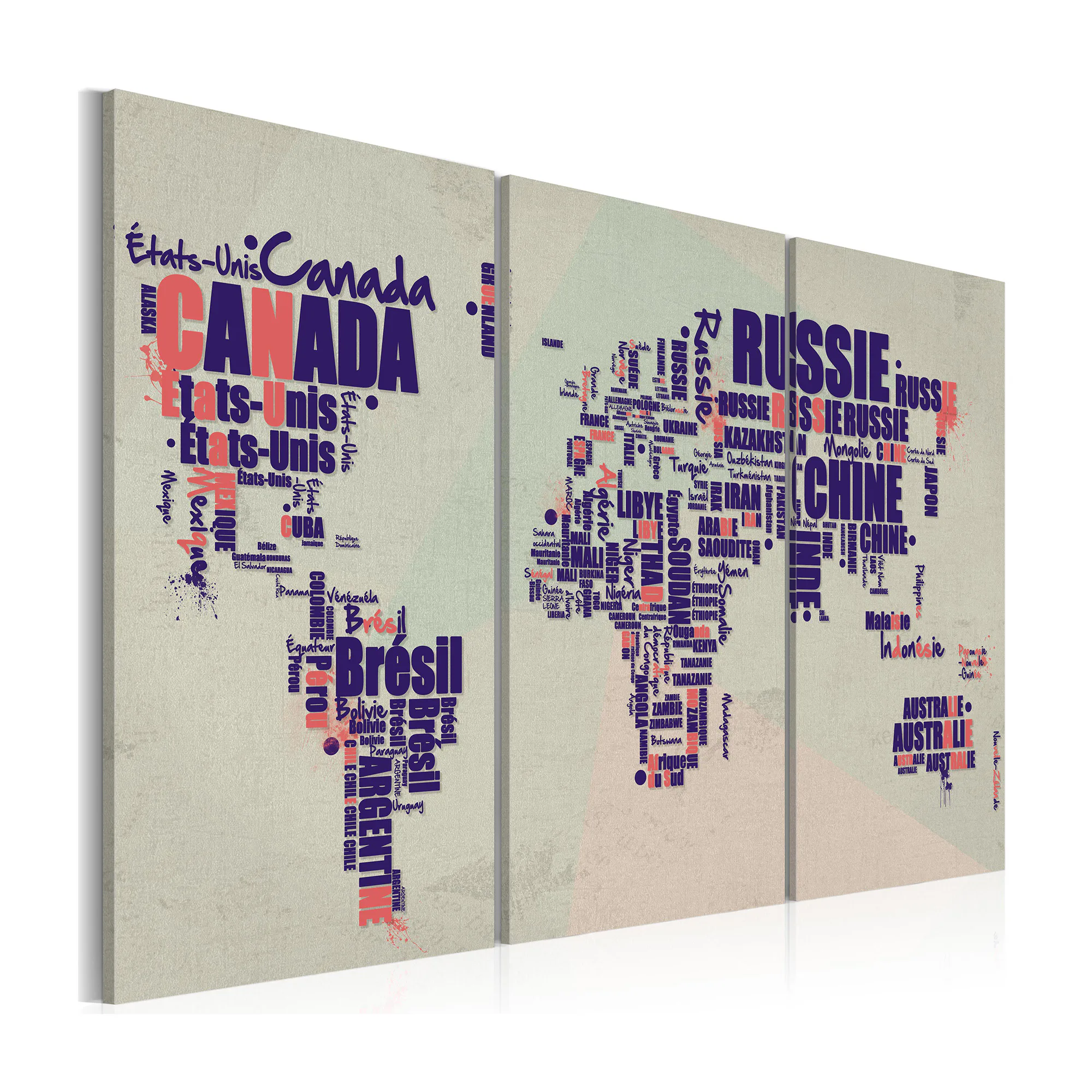 Tavla Arkiio Franska Resa Triptych