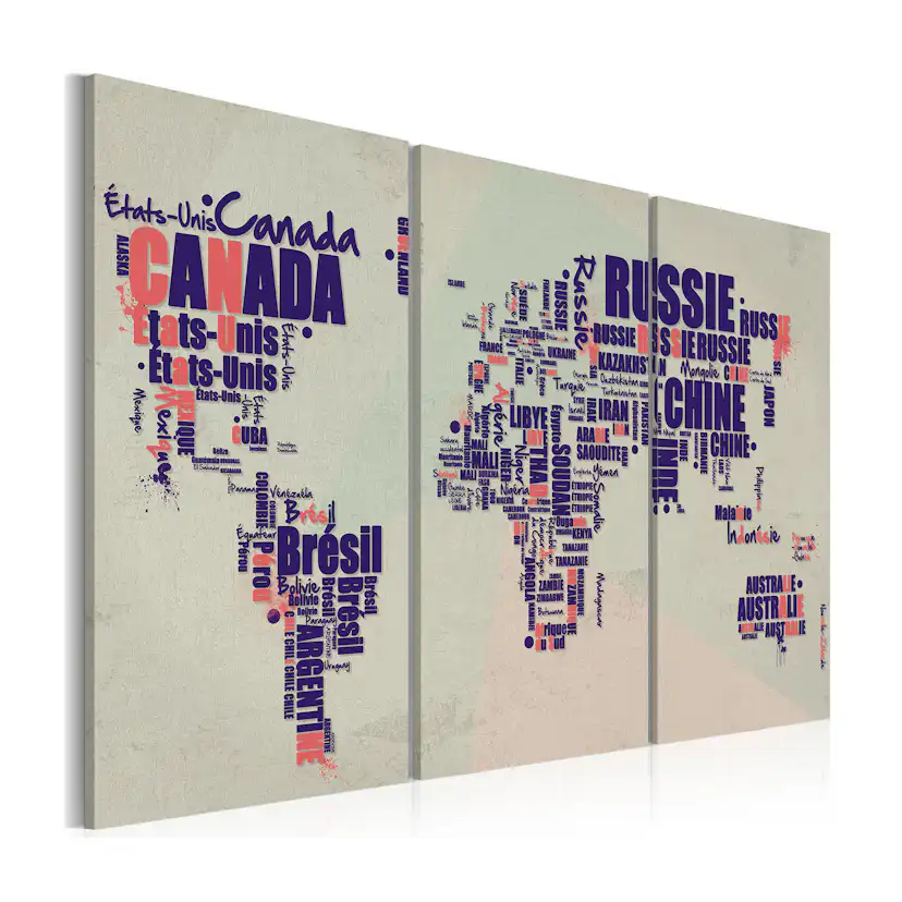 Tavla Arkiio Franska Resa Triptych