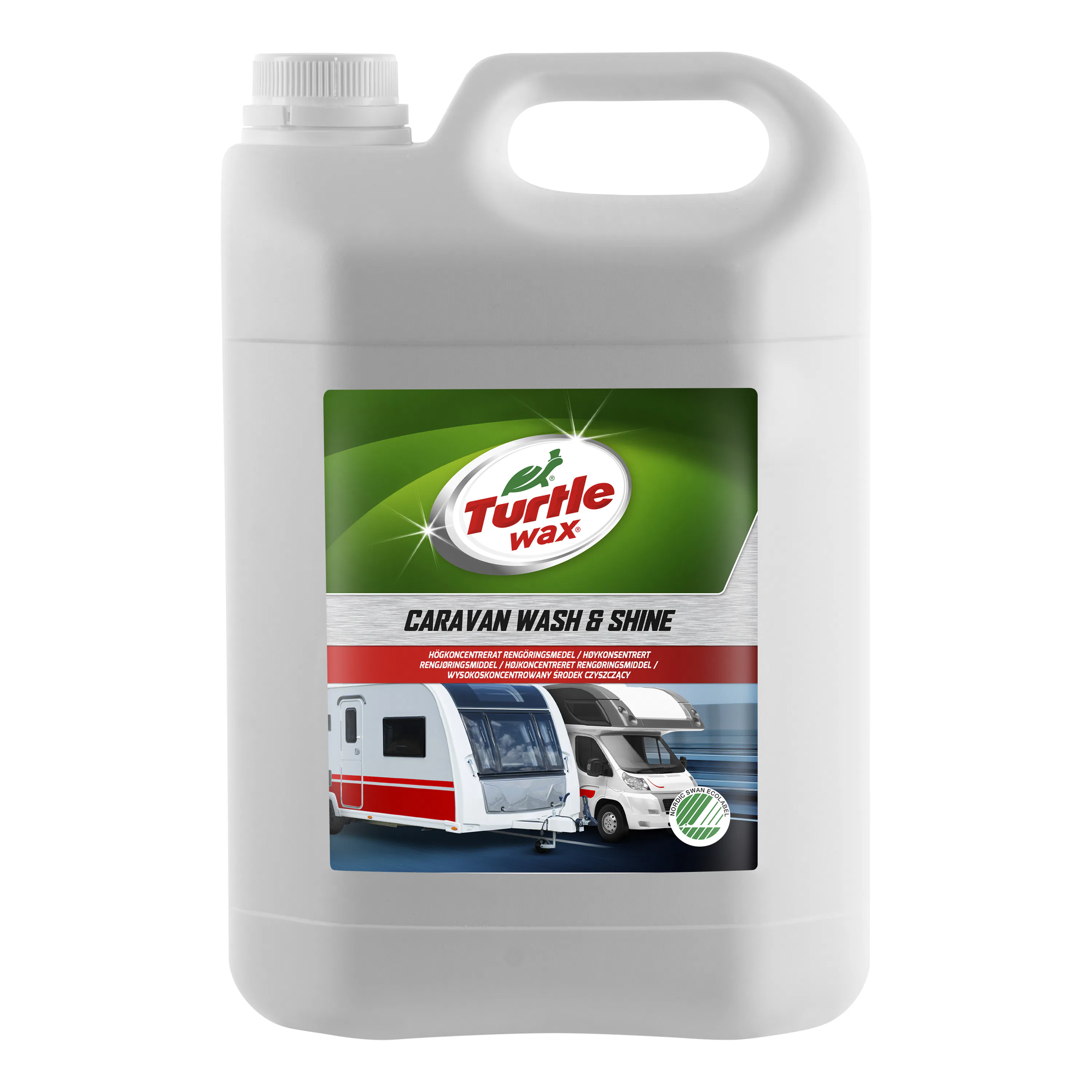 Polish Turtle Wax Caravan Wash & Shine 5L