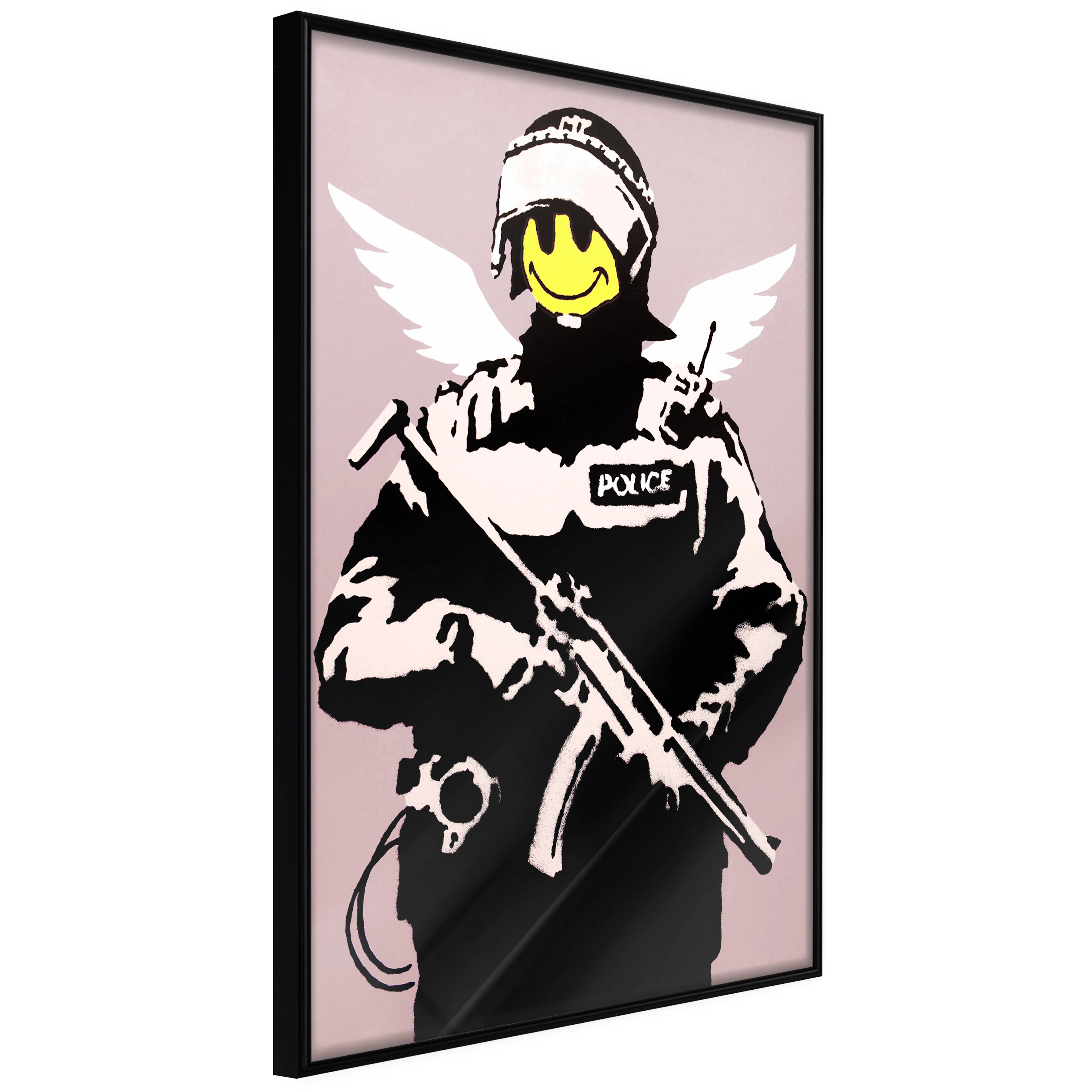 Affisch - Policeman [Poster] 40x60 Svart ram, 40x60 cm