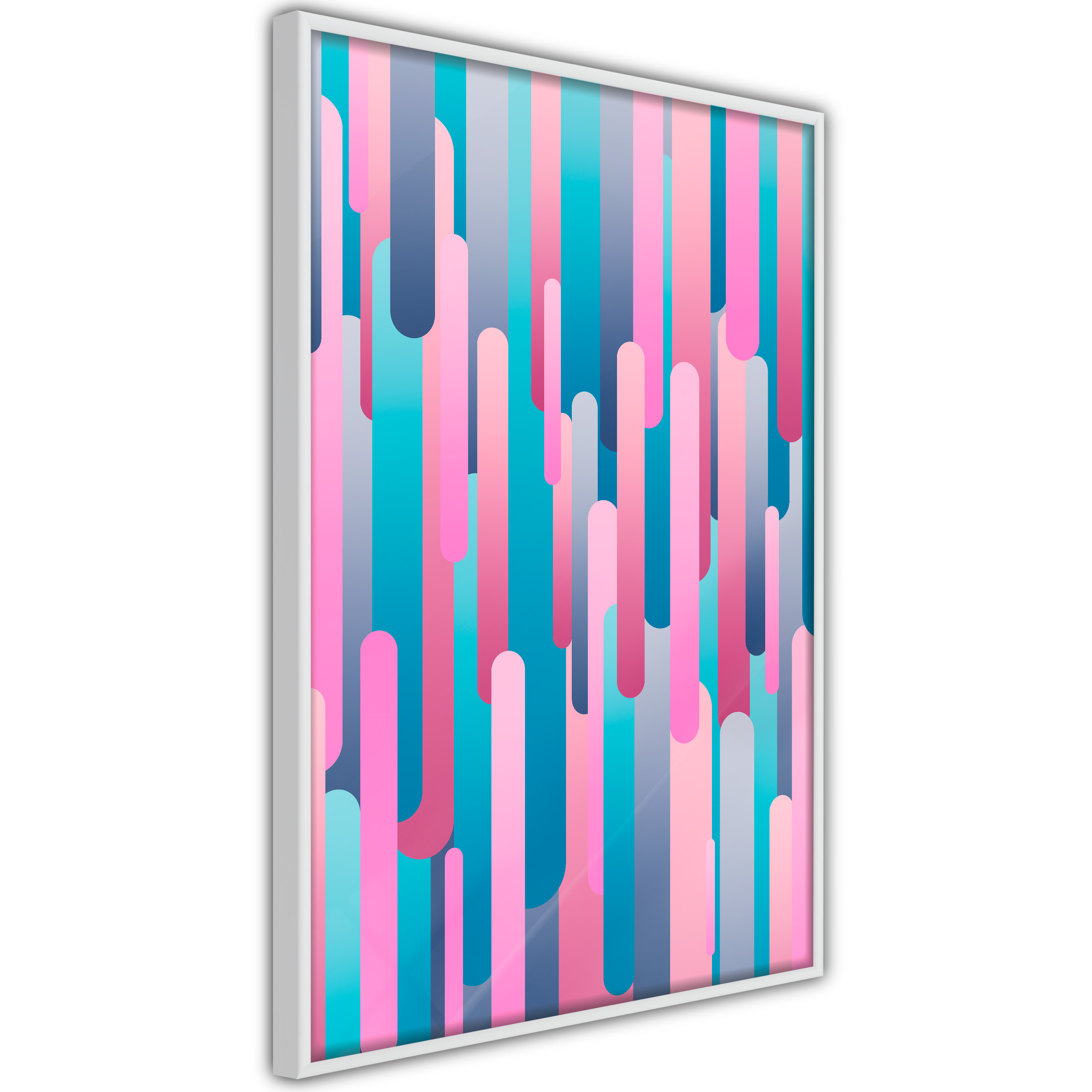 Poster Artgeist Affisch Colourful Pistons