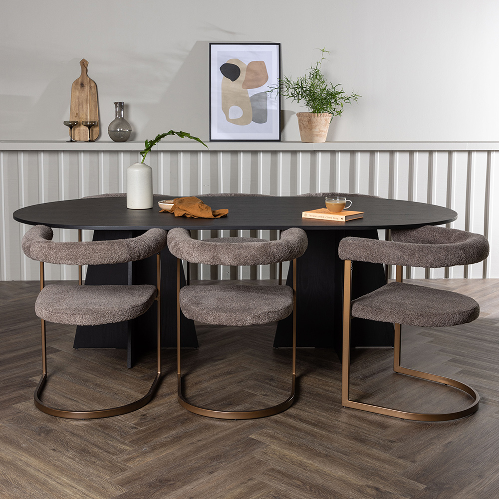 Matgrupp Venture Home Bootcut med 6 st Morning stolar