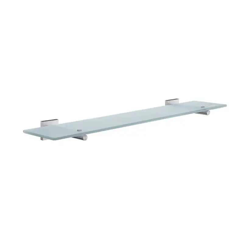 Badrumshylla Smedbo House RS347 Krom/Frostat Glas