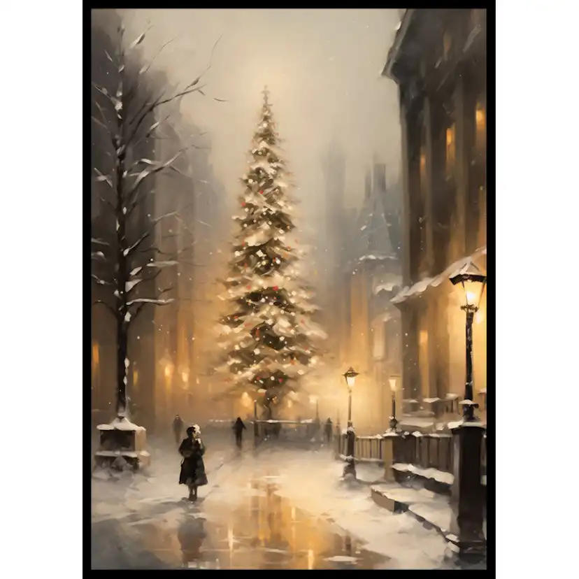 Poster Gallerix Winter Village No5