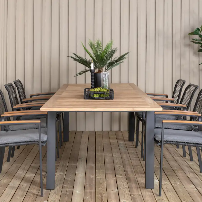 Matgrupp Venture Home Perla med 8 Douglas Matstolar
