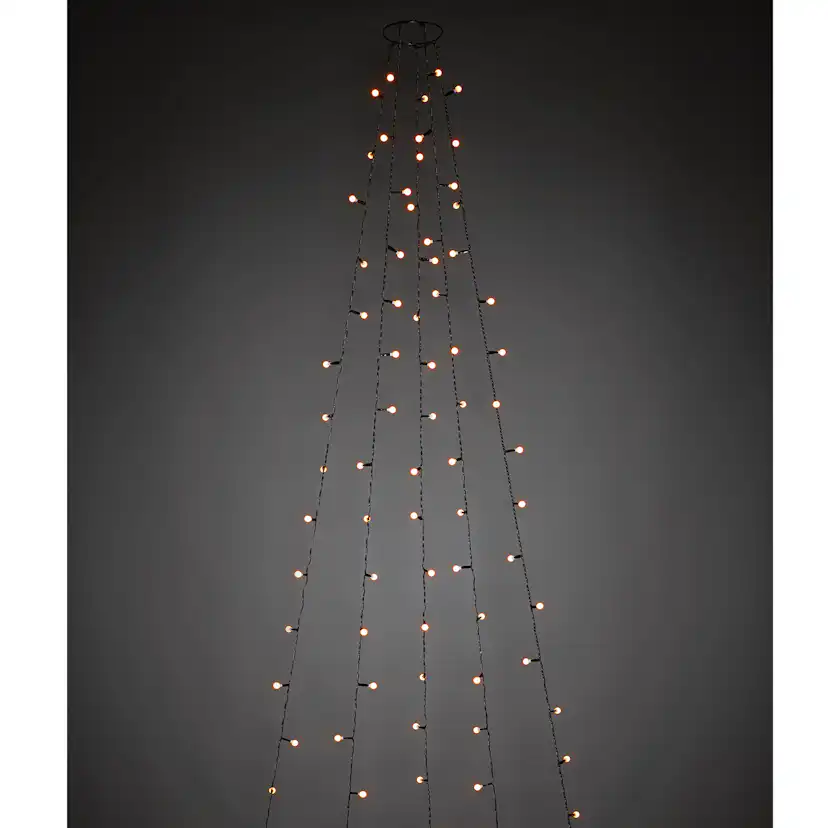 Julgransslinga Gnosjö Konstsmide Cherry LED Amber