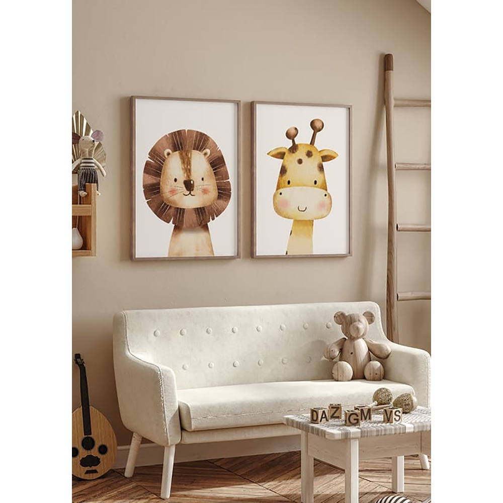 Poster Gallerix Lion Portrait