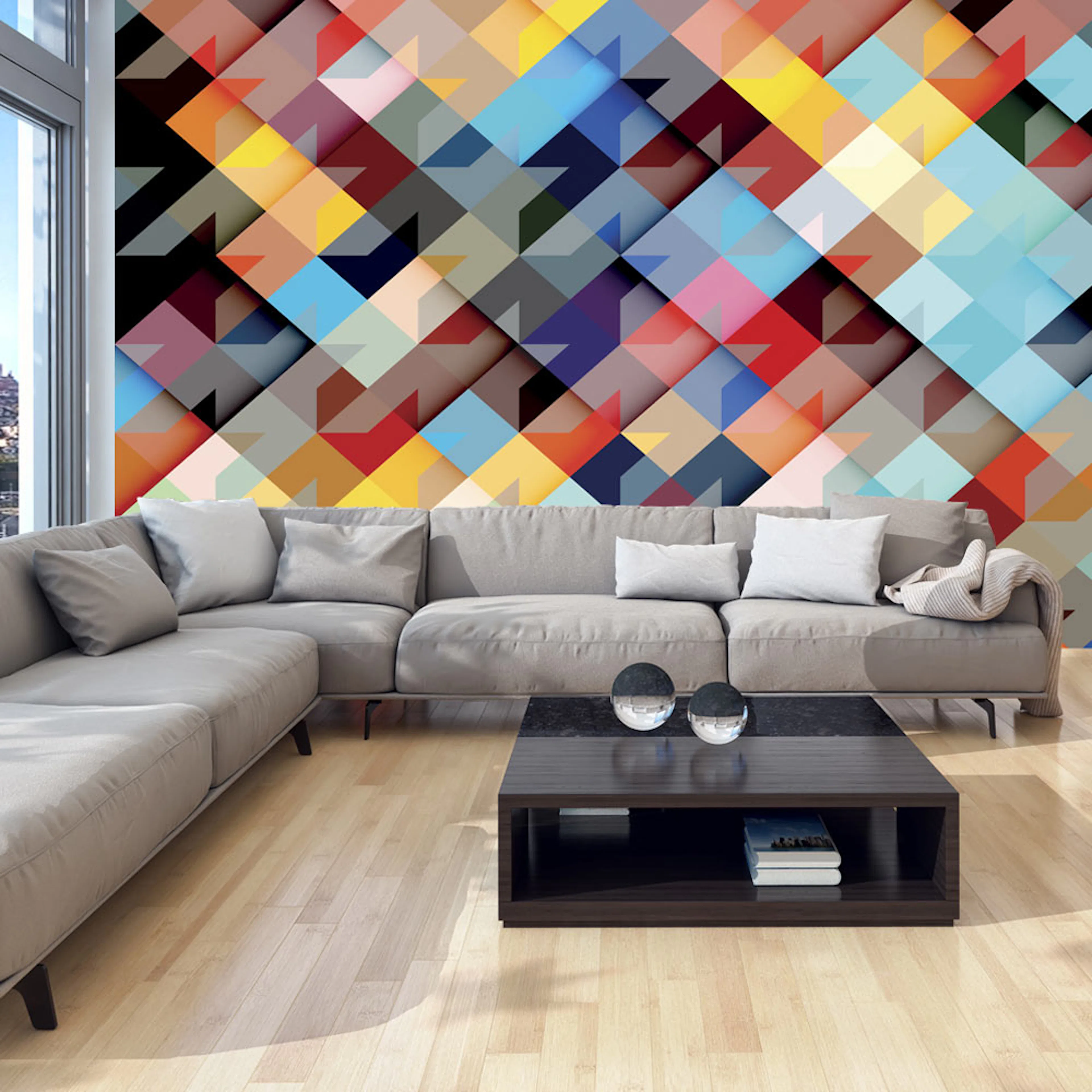 Fototapet Arkiio Colour Patchwork