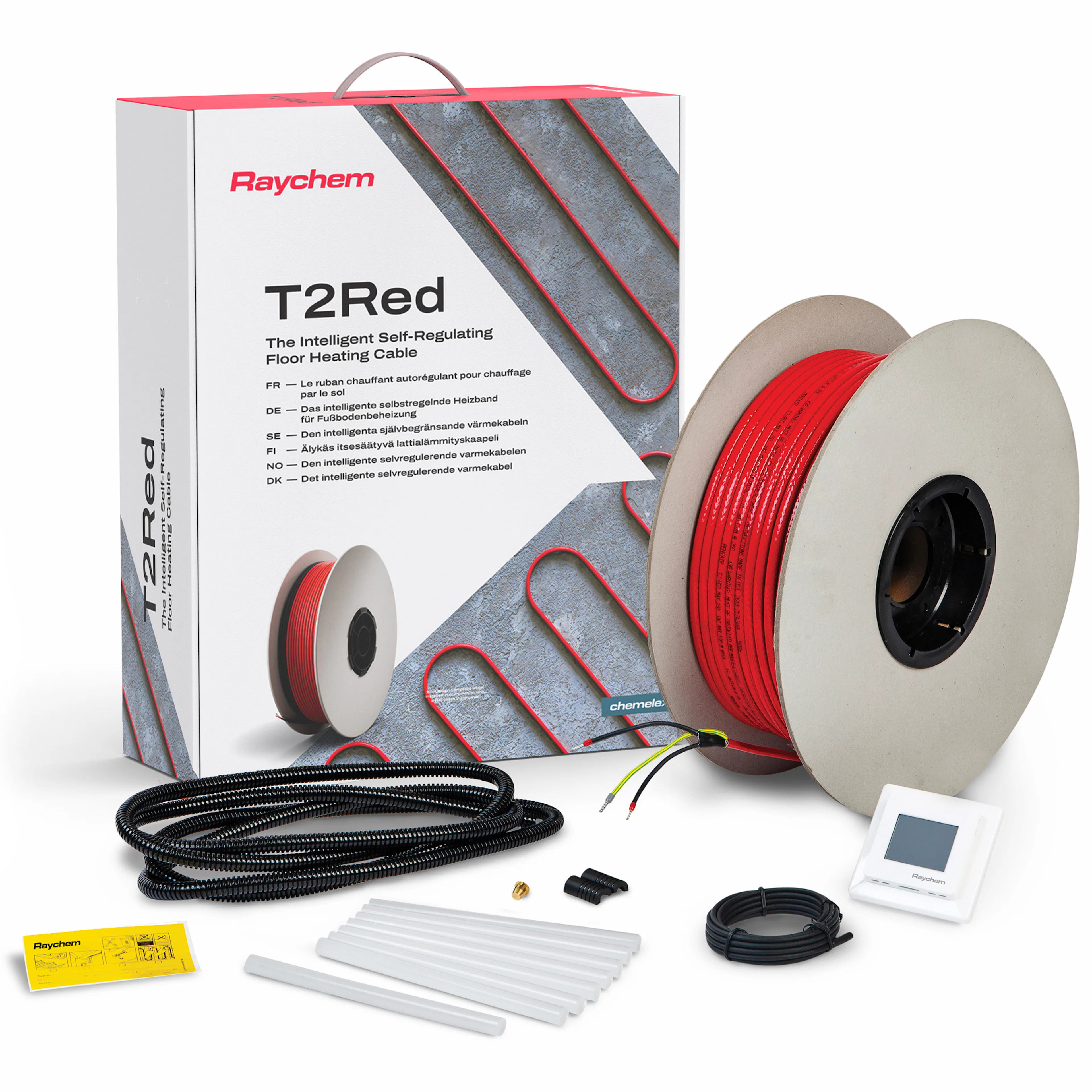 Värmekabel Rayschem 16M 16m 160W/230V