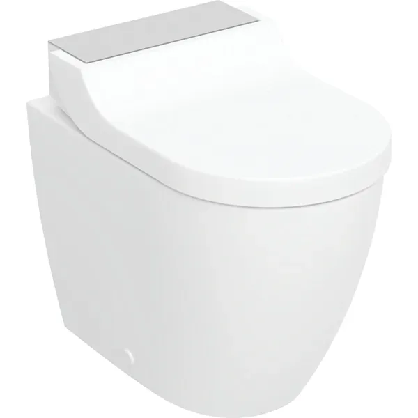 Aquaclean Tuma Comfort golvstående duschtoalett rostfritt st Vit/Rostfritt stål