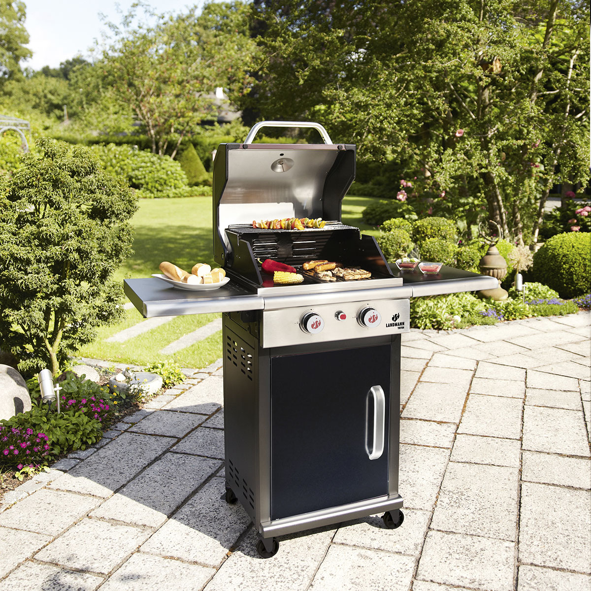 Gasolgrill Landmann Triton flexX PTS 2.0 Svart 12903 Facelift