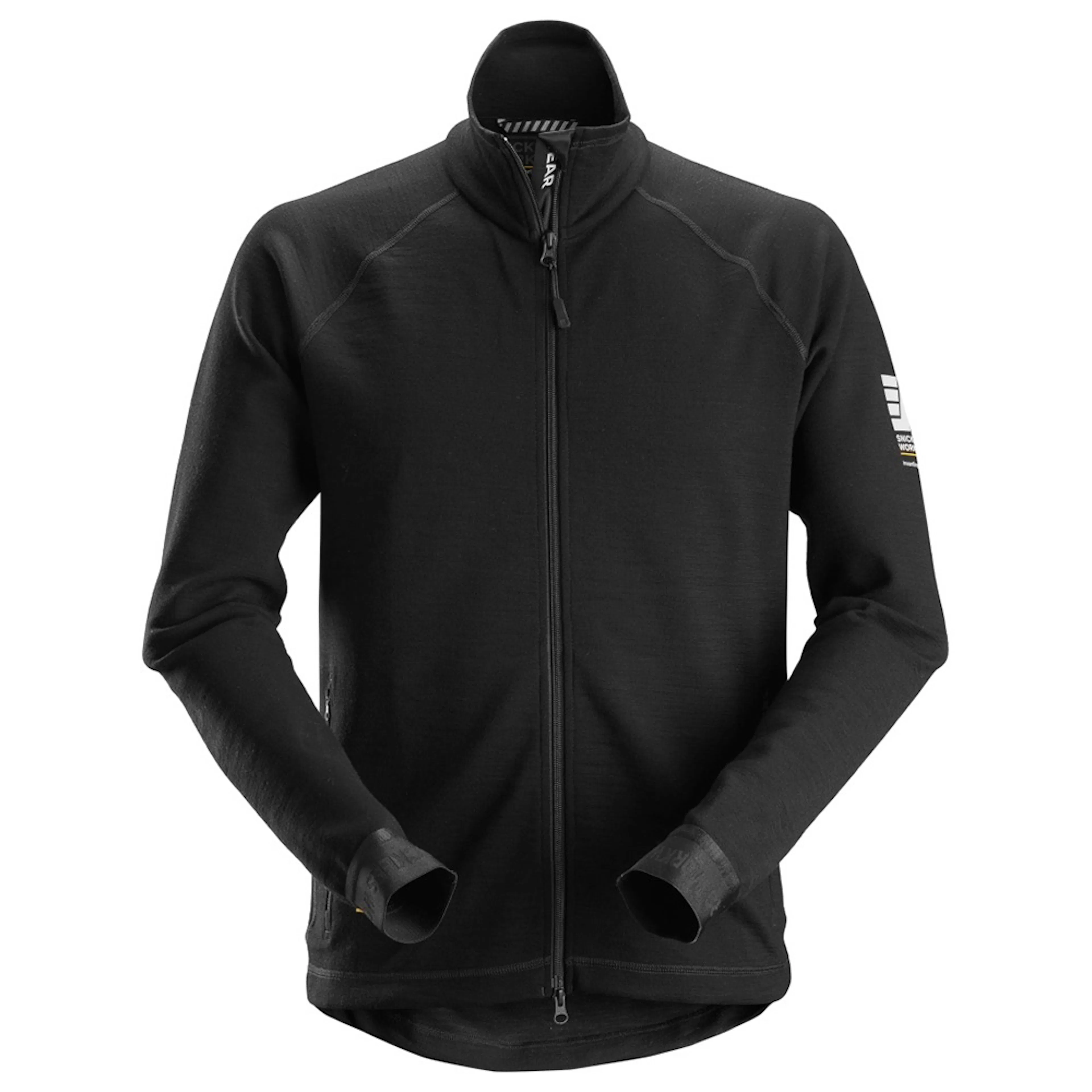 Jacka mellanlager Ull AW Storlek: XS , Färg: Black