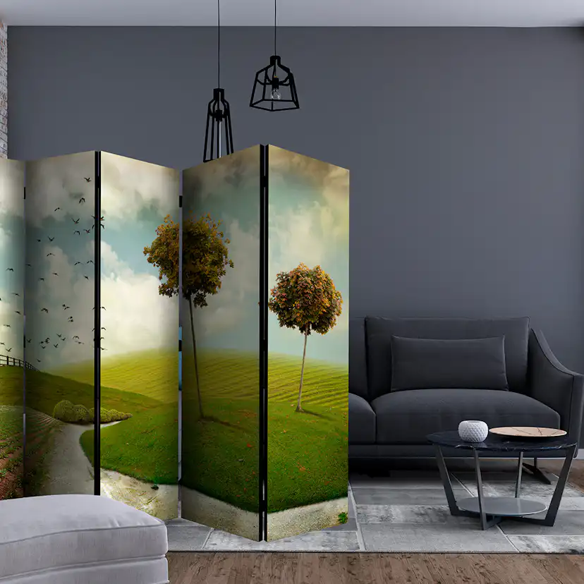 Rumsavdelare Skärmvägg Arkiio Autumn Landscape II 225x172 cm