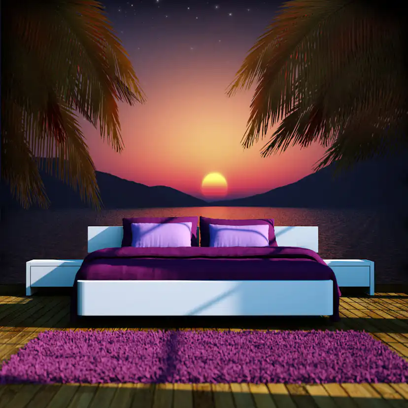 Fototapet Arkiio Romantic Evening On The Beach