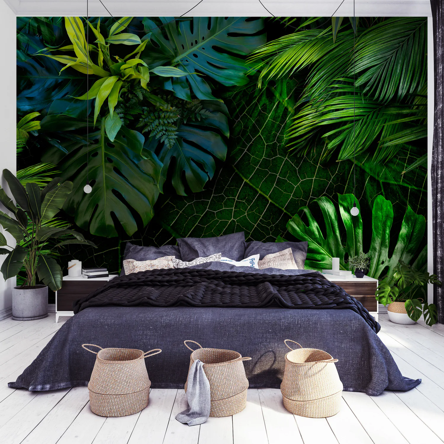 Fototapet Arkiio Dark Jungle 450x315 cm