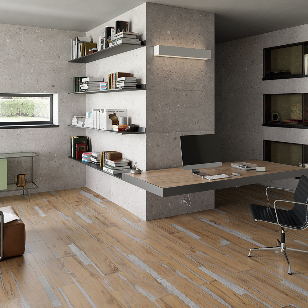 Klinker Lhådös Trentino Noce 20x120 cm