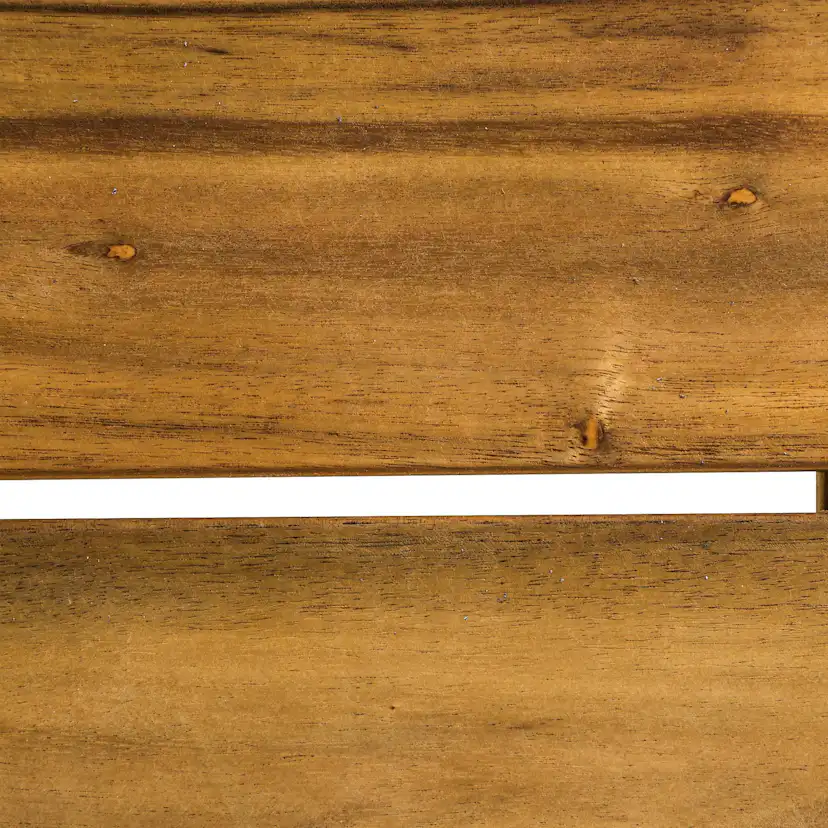 Trädgårdsbord Comfort Garden Arild Litet Runt Matbord Utomhus 110 cm - Utebord i Akaciaträ för Trädgård och Altan