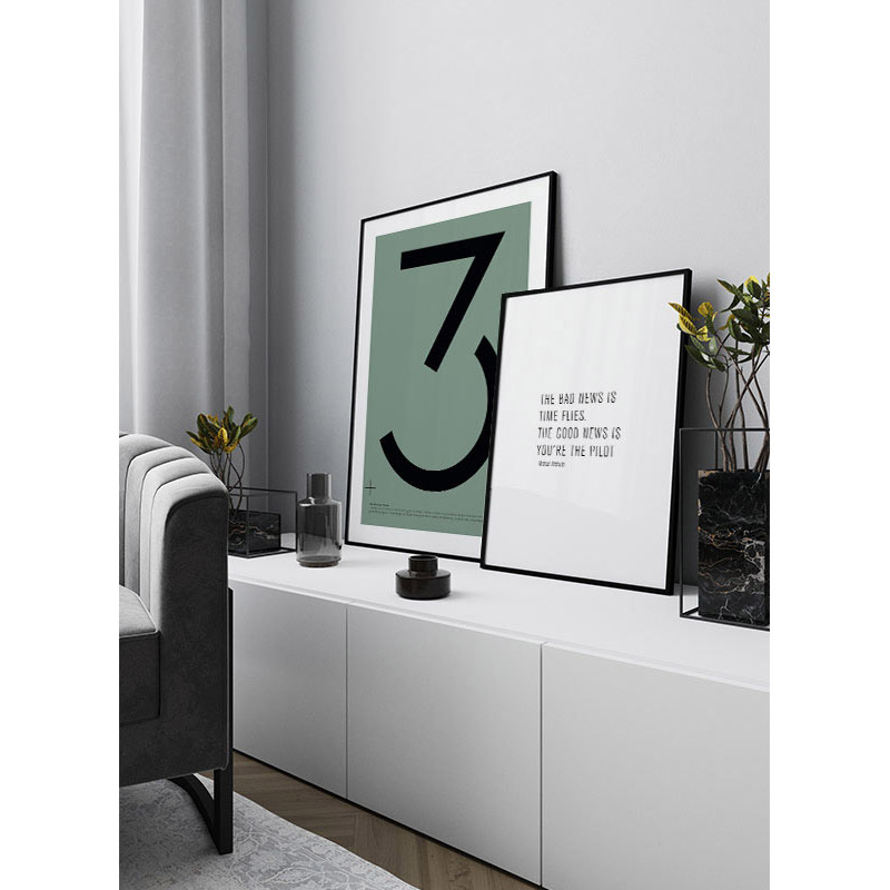 Poster Gallerix Graphical Number 3