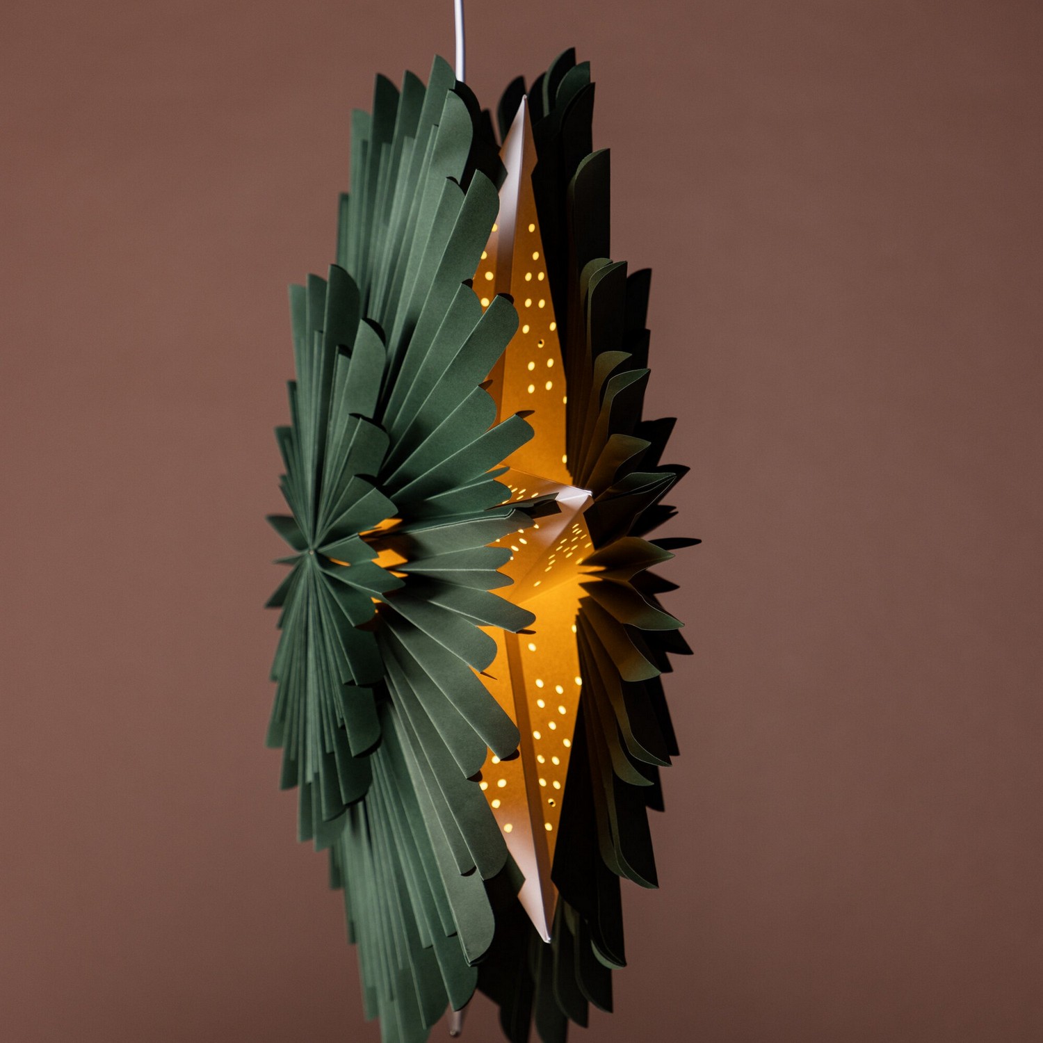 Sälen 60cm Pendant Lamp - Green /  Green Grön, 60 cm