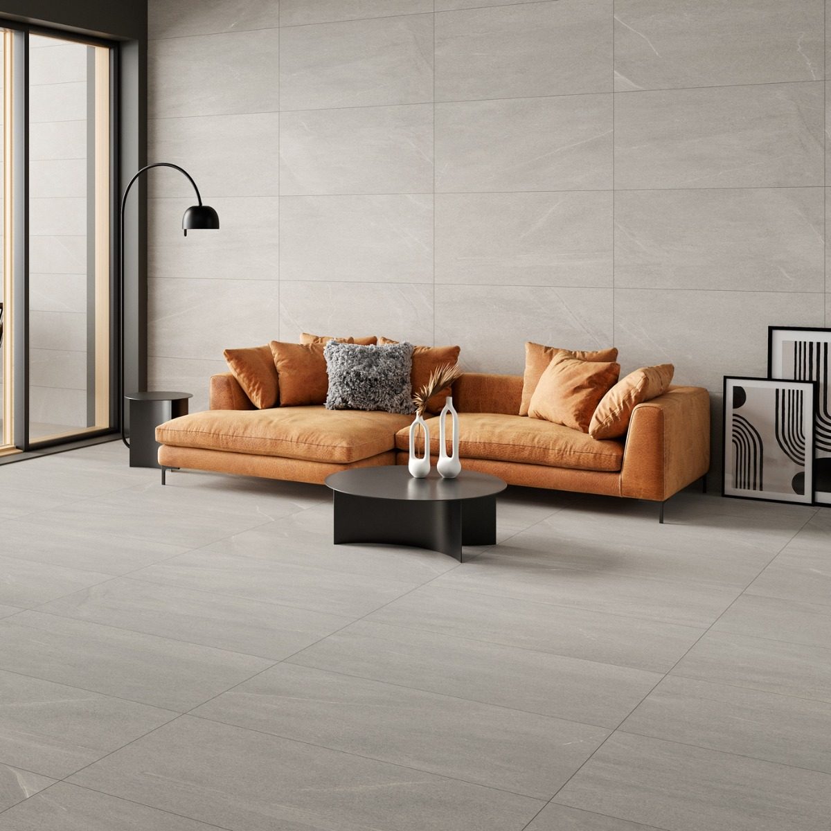 Klinker Bellevue Grey Marmor Matt 60x120 cm