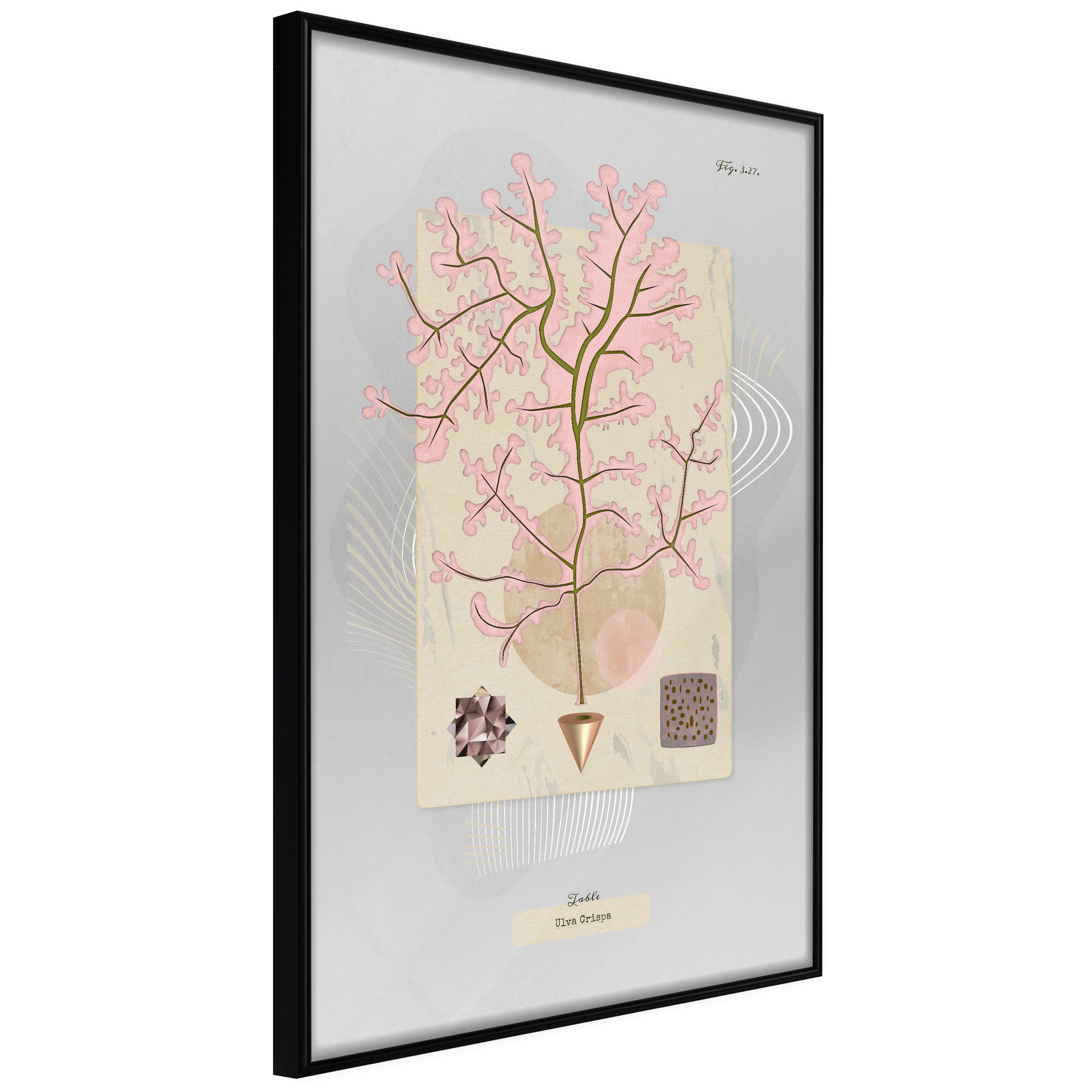 Affisch - Mysterious Tree [Poster] 40x60 Svart ram, 40x60 cm