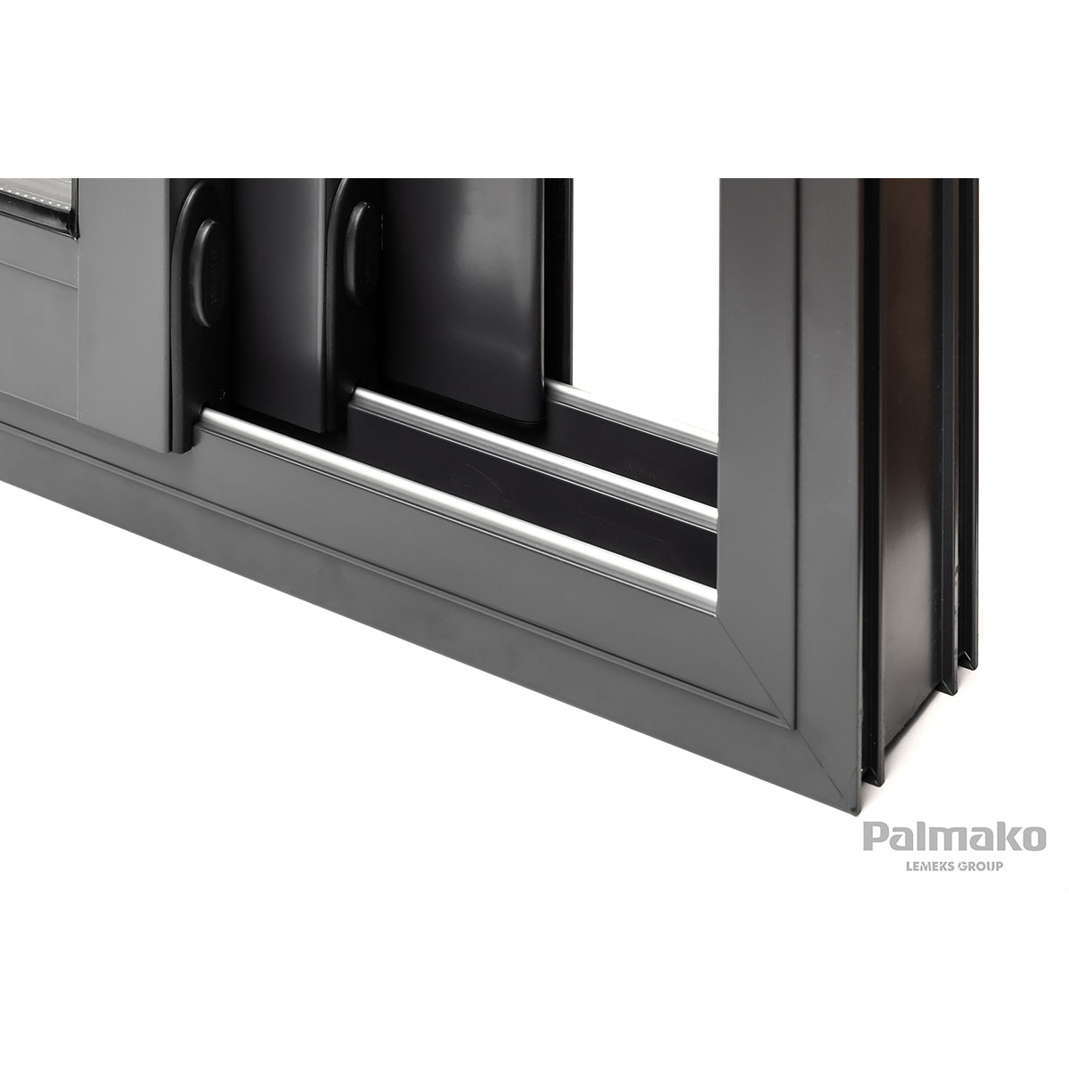 Ines 11,1 m2 Slide Plus BNDIP Impregnerad Brun med Slide Pro 2-lagers glas