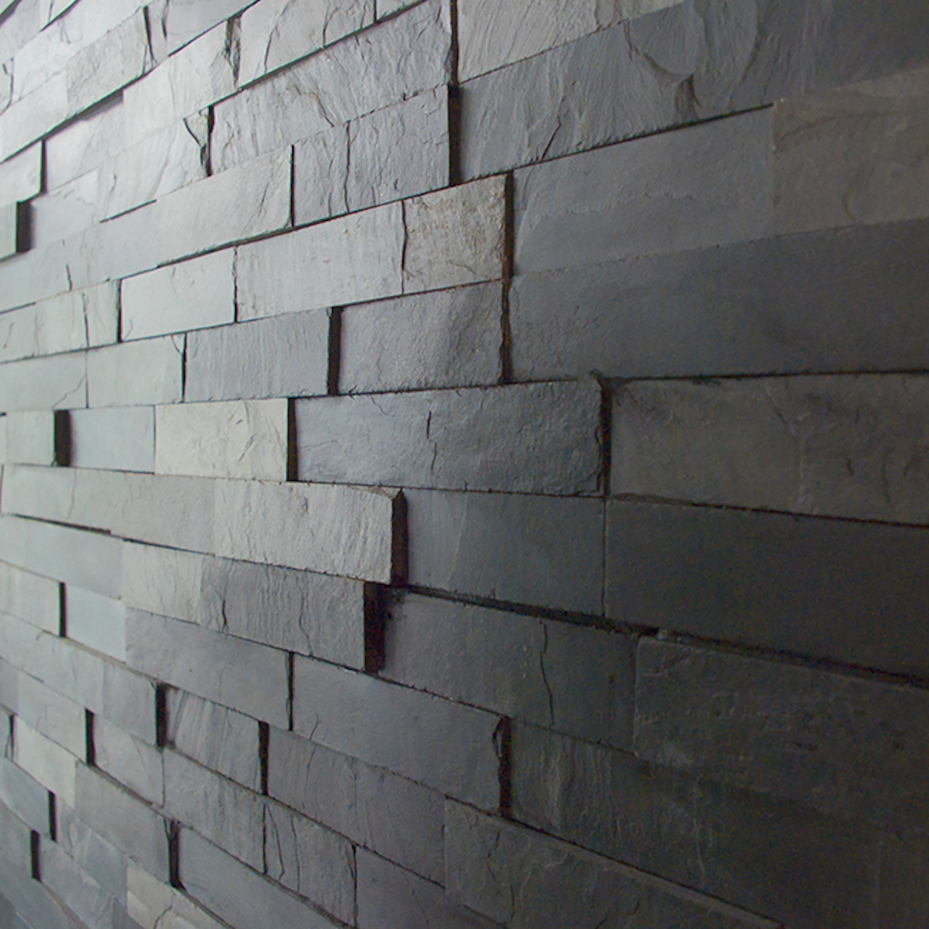 Fasadsten Stencentralen Aqua Black Lerskiffer