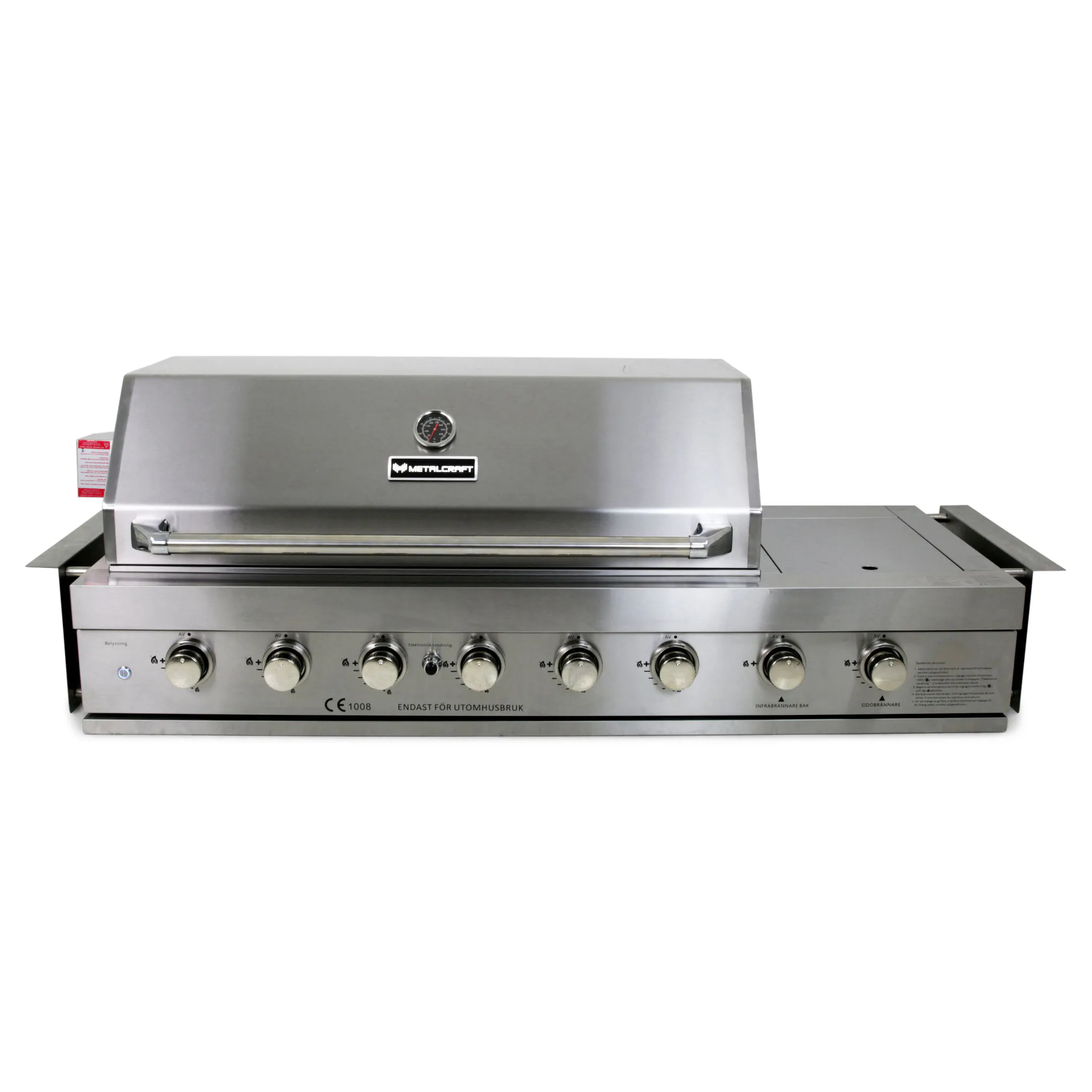 Gasolgrill Metalcraft Inbyggnad Amarillo