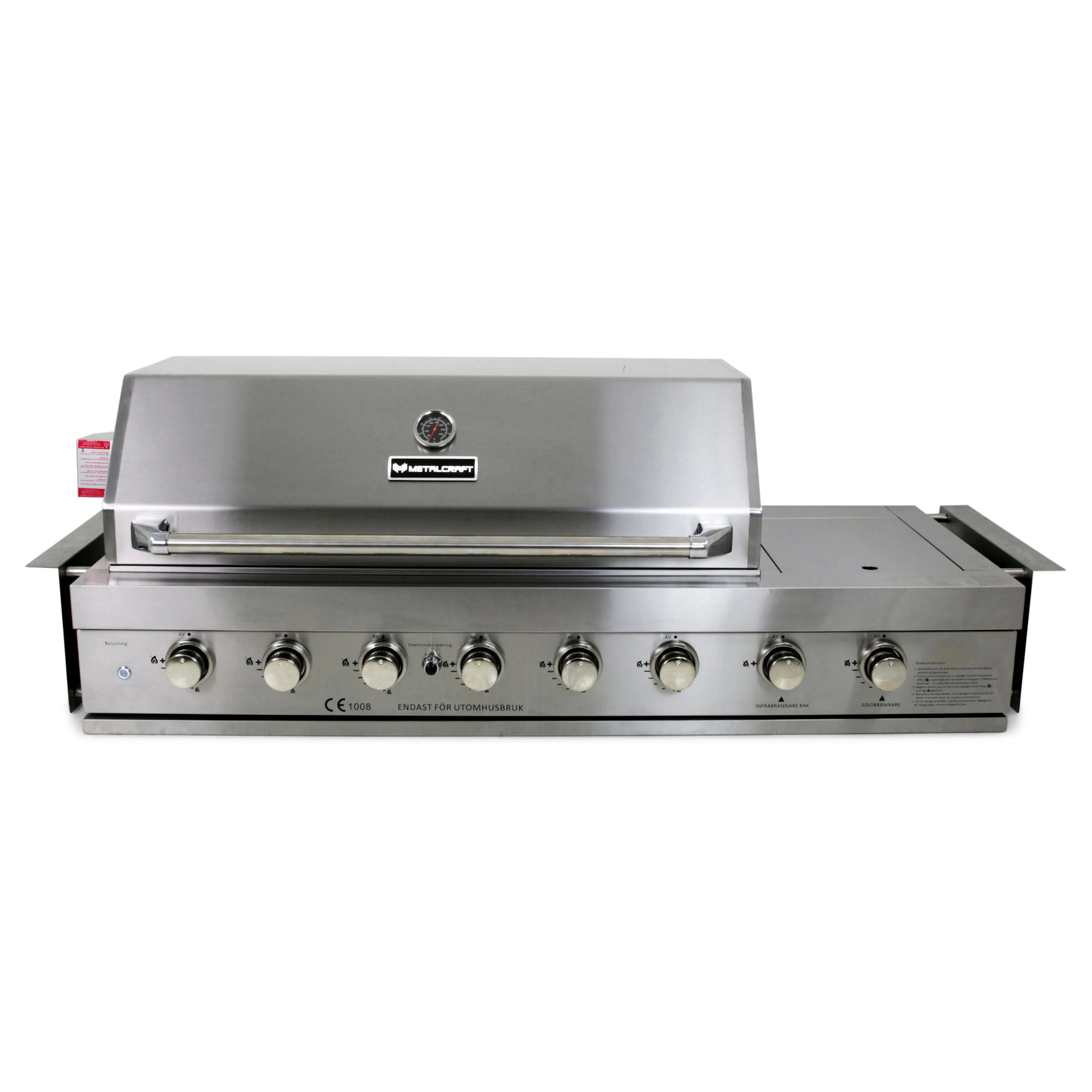 Gasolgrill Metalcraft Inbyggnad Amarillo