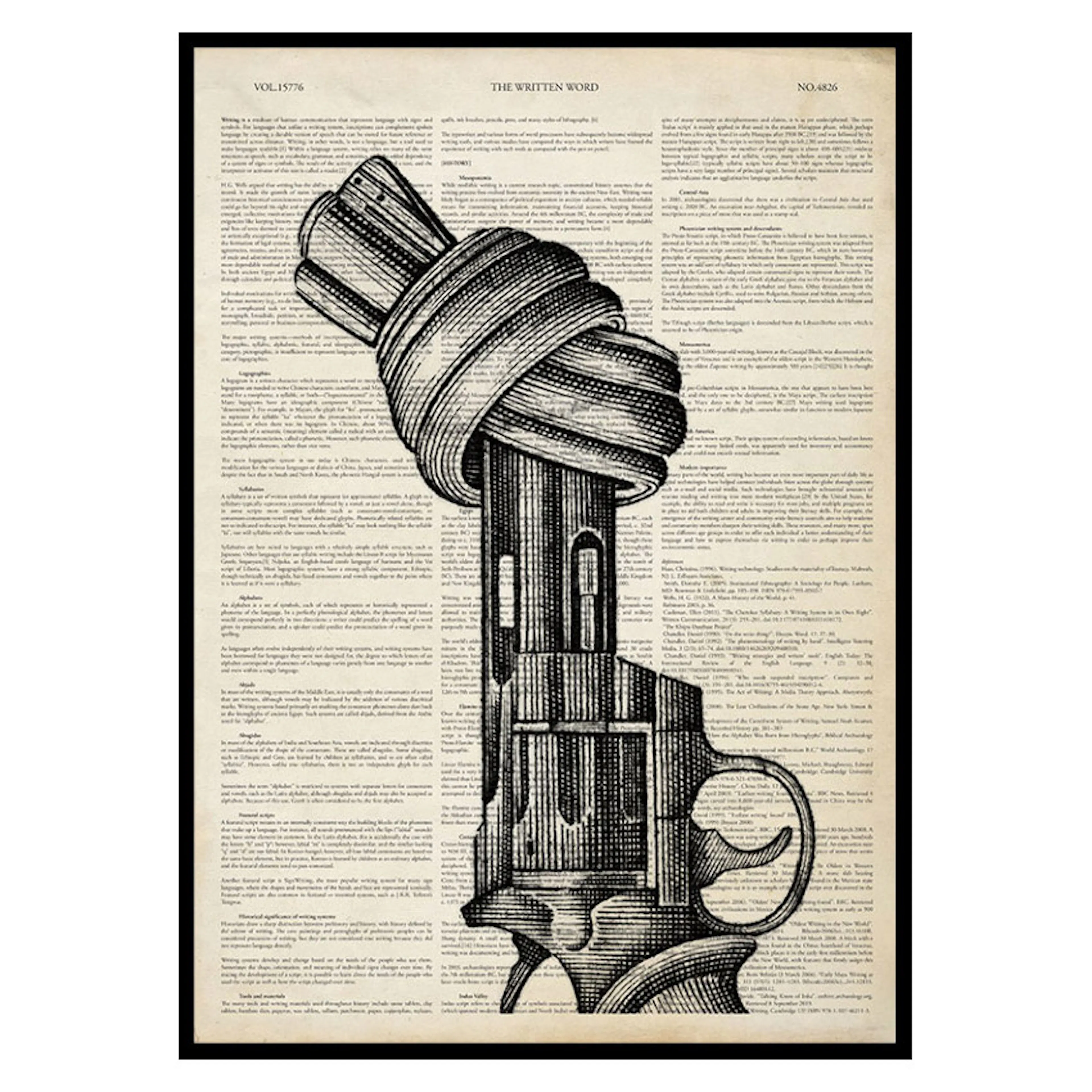 Poster Gallerix The Knotted Gun