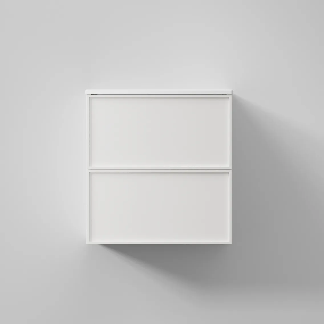 Kommod Core XS Nema 50 Pure White, 2 Lådor Pure White, 485x392x500 mm