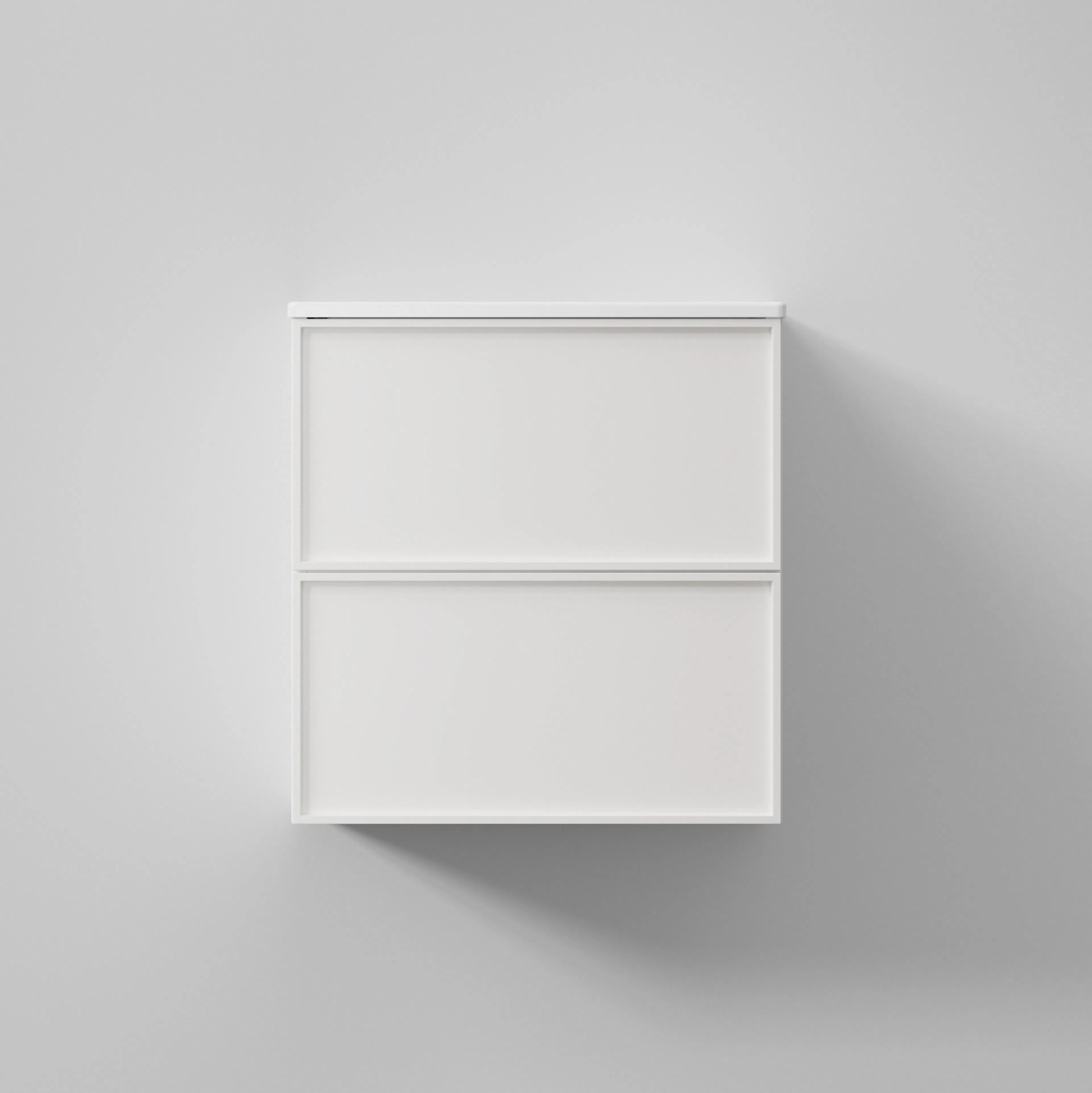 Kommod Core XS Nema 50 Pure White, 2 Lådor Pure White, 485x392x500 mm